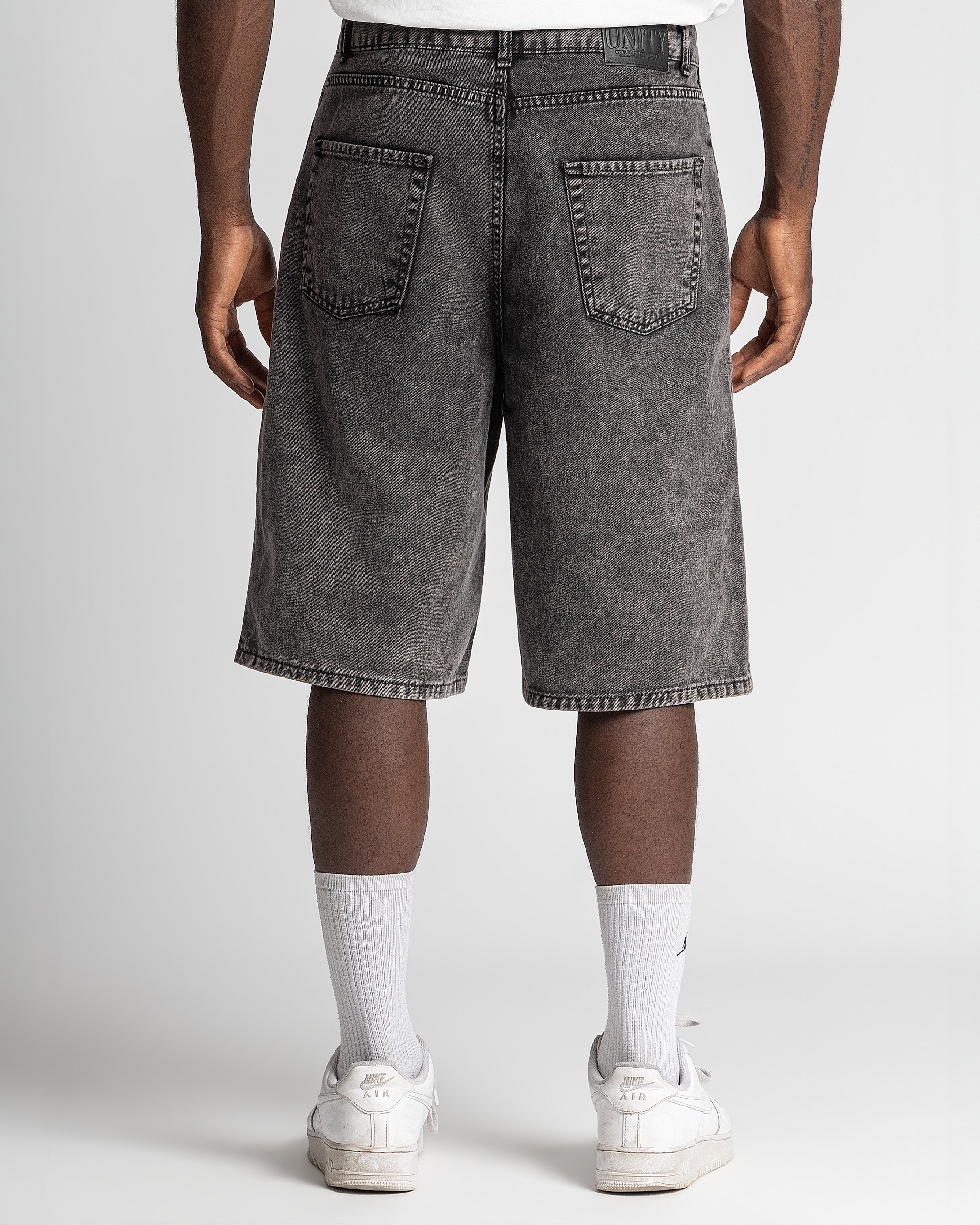 Denim Jorts Stonewashed Black