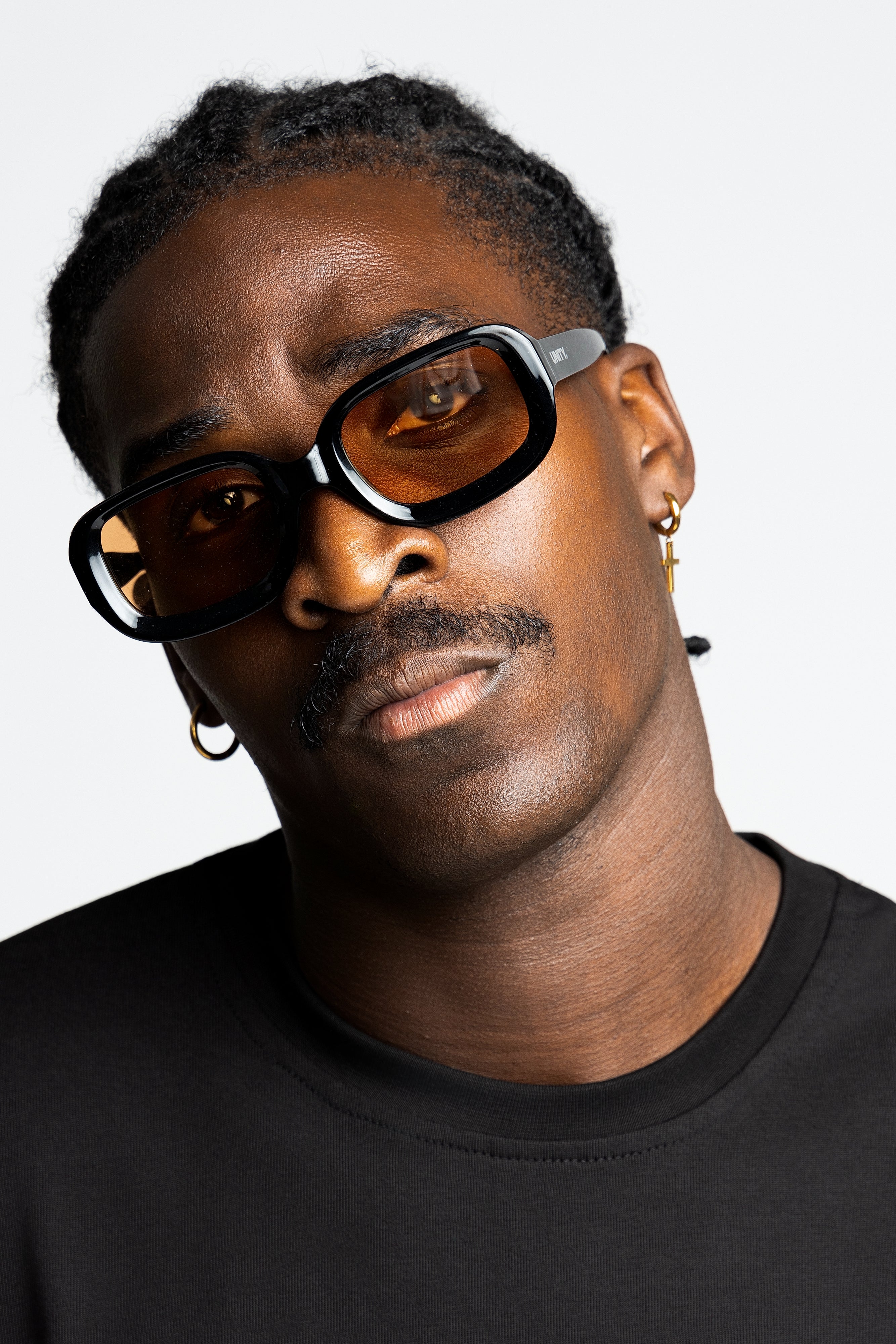 Unity Trace Sunglasses Black Amber