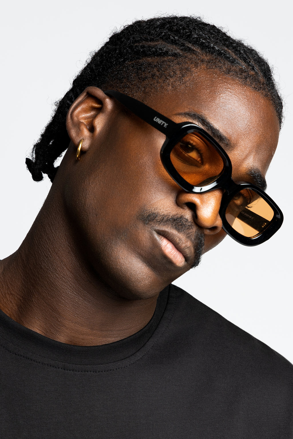 Unity Trace Sunglasses Black Amber