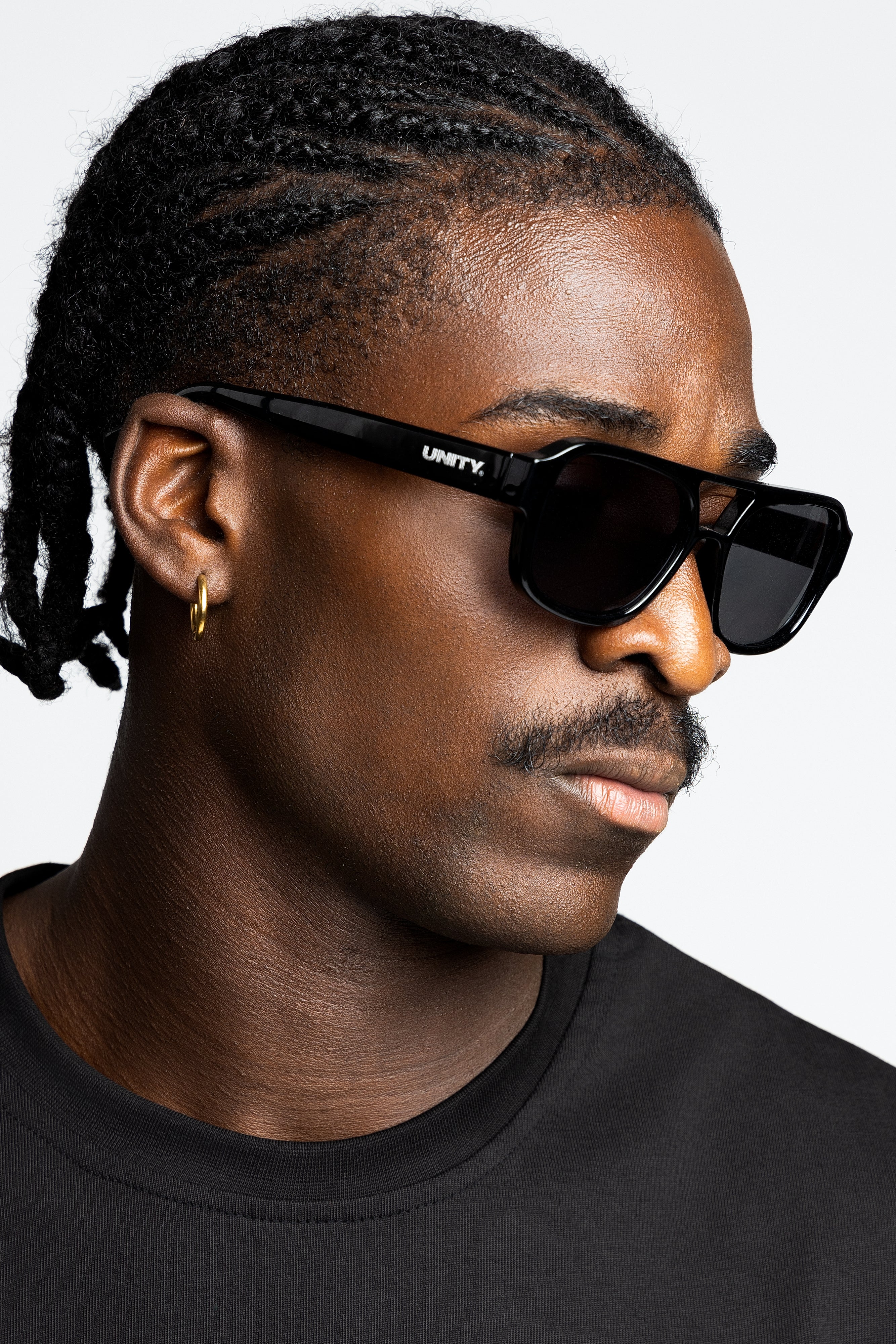 Unity Rift Sunglasses Black Smoke