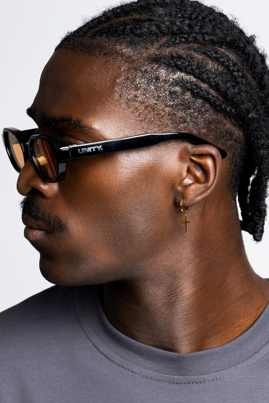 Unity Orbit Sunglasses Black Amber