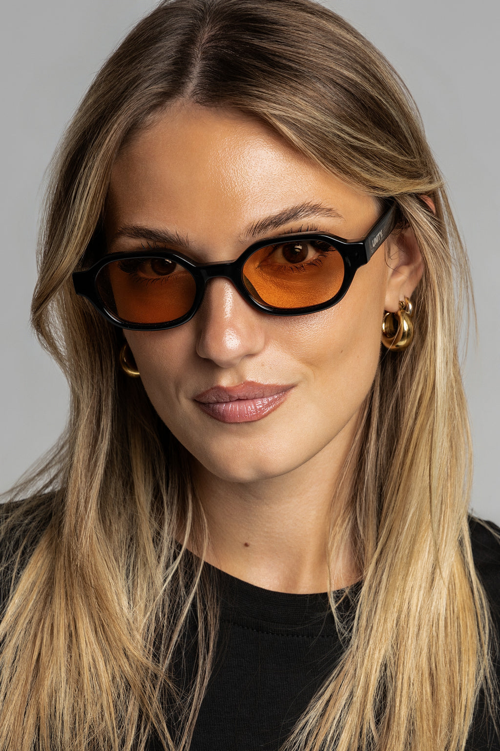 Unity Orbit Sunglasses Black Amber