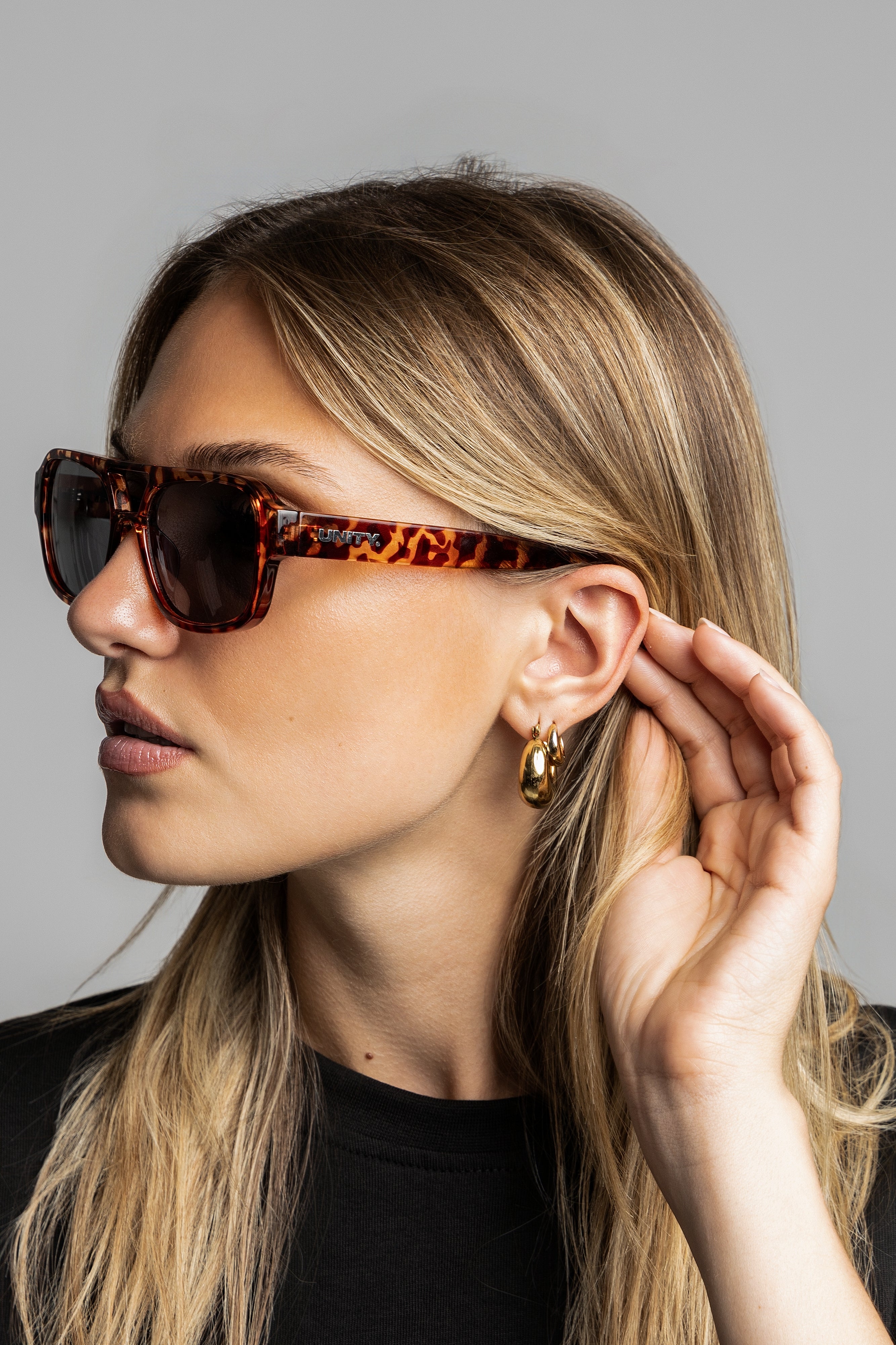 Unity Rift Sunglasses Tortoise Smoke
