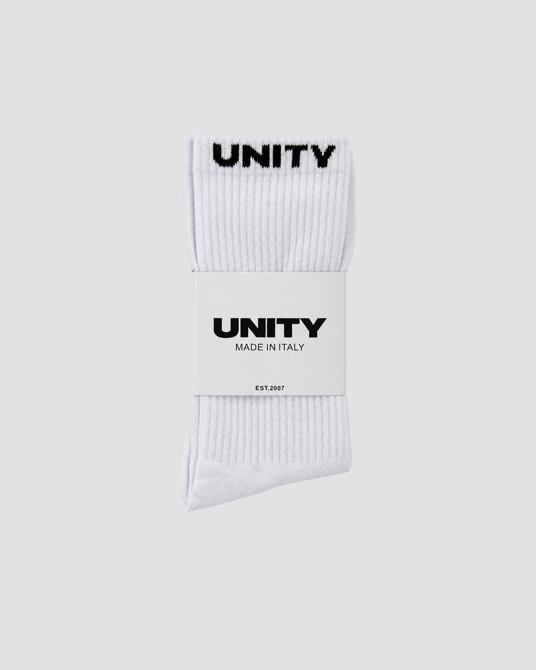 Unity logo Socks White