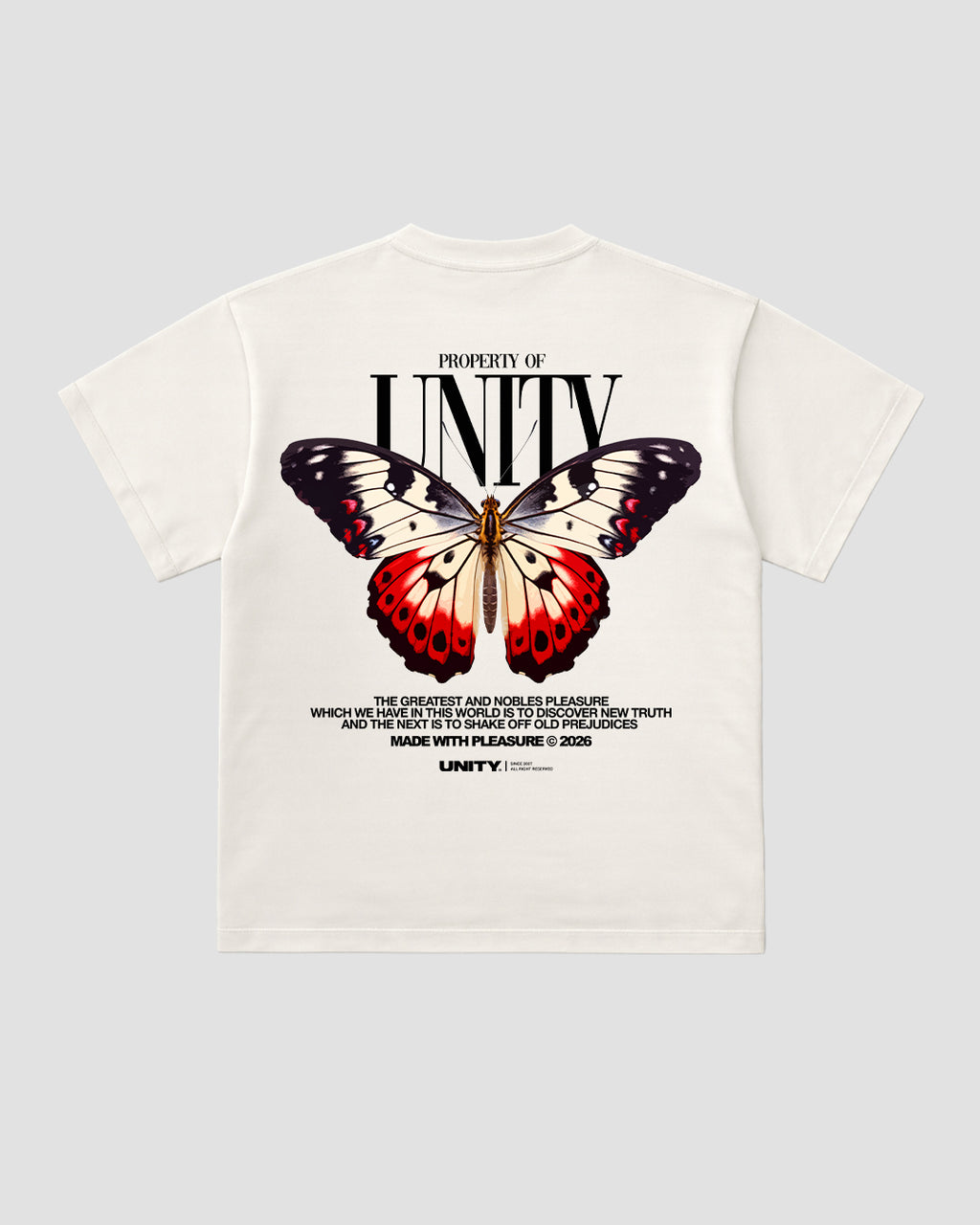 T-Shirt Unity Butterfly Off-White