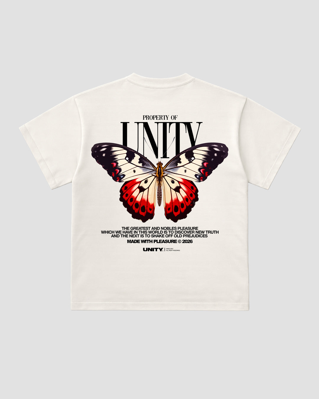 T-Shirt Unity Butterfly Off-White