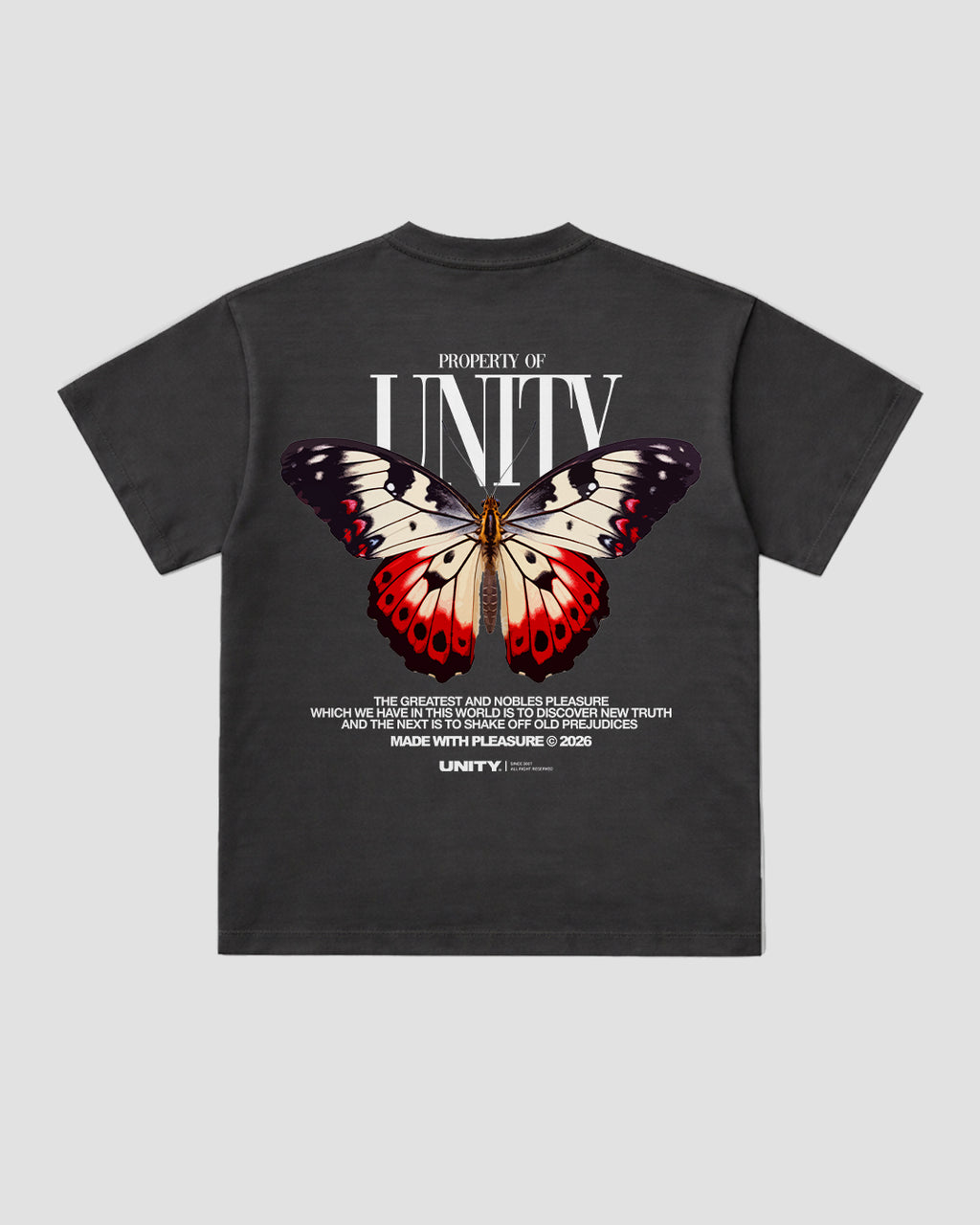 T-Shirt Unity Butterfly Black