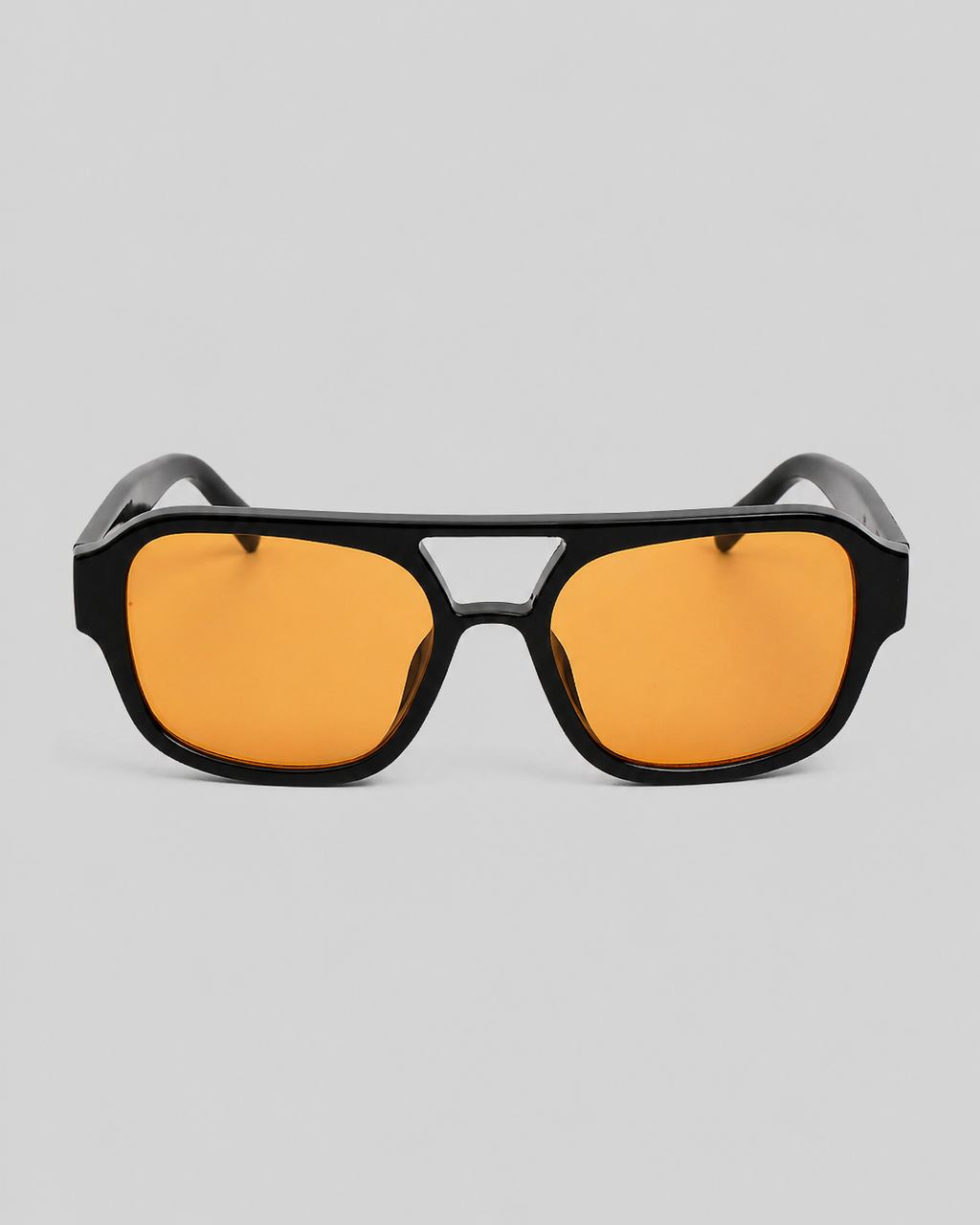 Unity Rift Sunglasses Black Amber