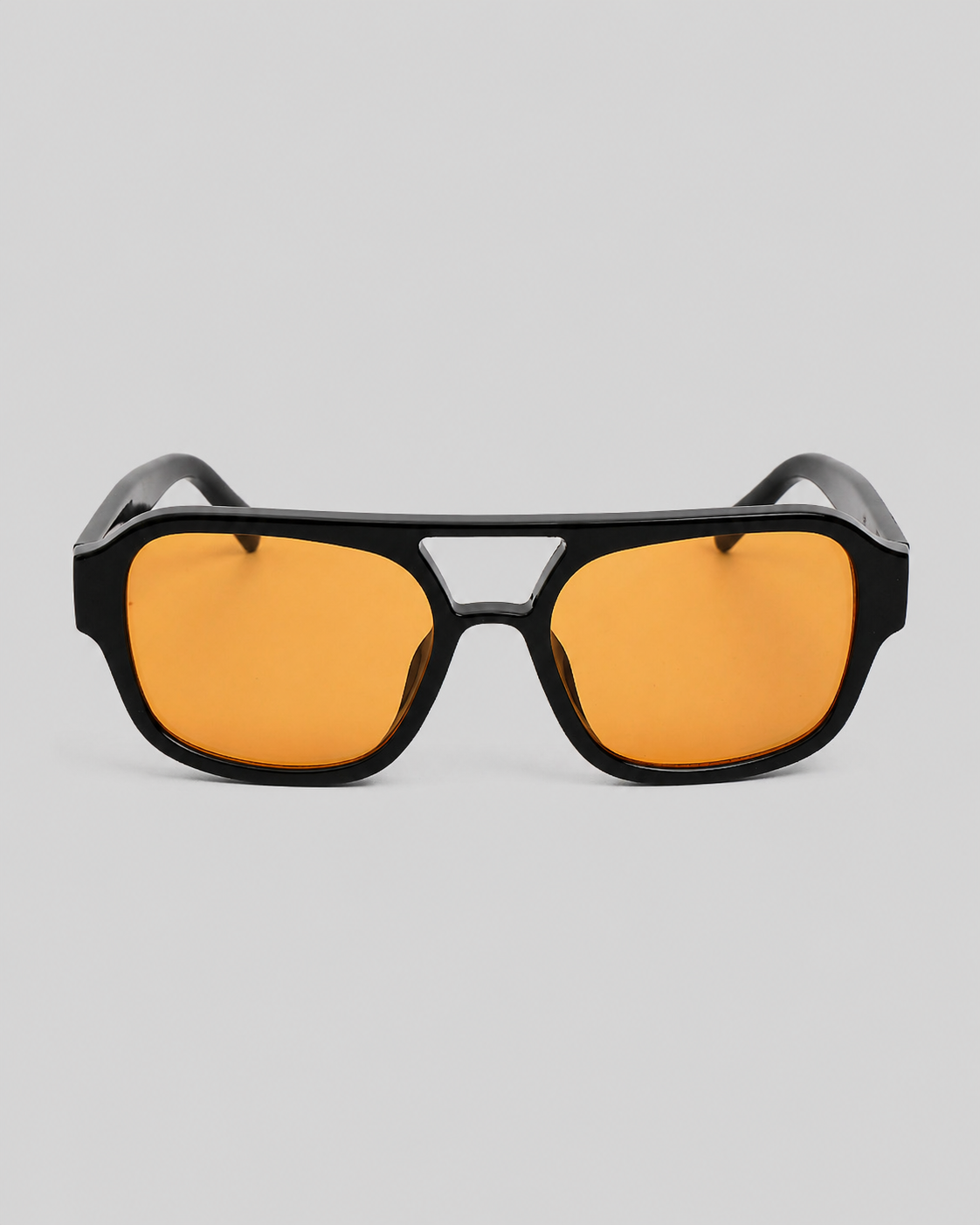 Unity Rift Sunglasses Black Amber