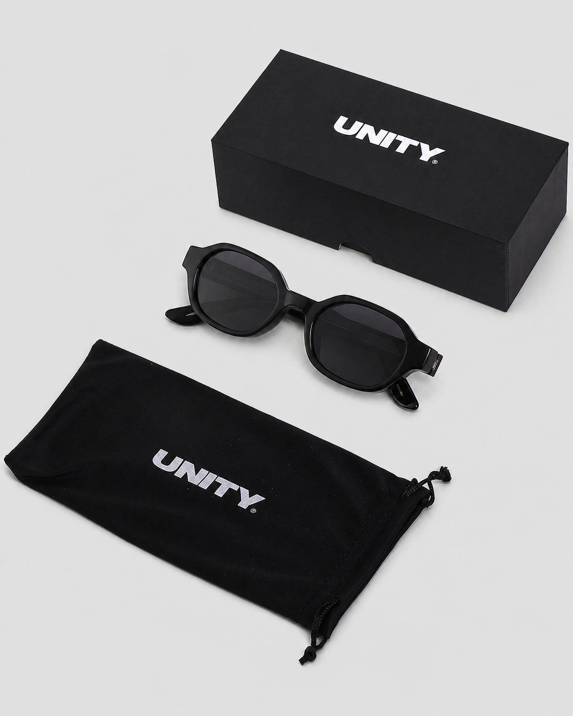 Unity Orbit Sunglasses Black Smoke