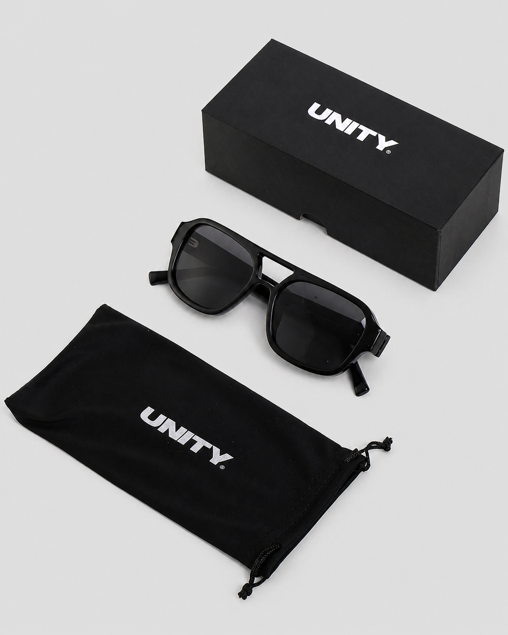 Unity Rift Sunglasses Black Smoke