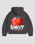 Hoodie Unity Strawberry Black