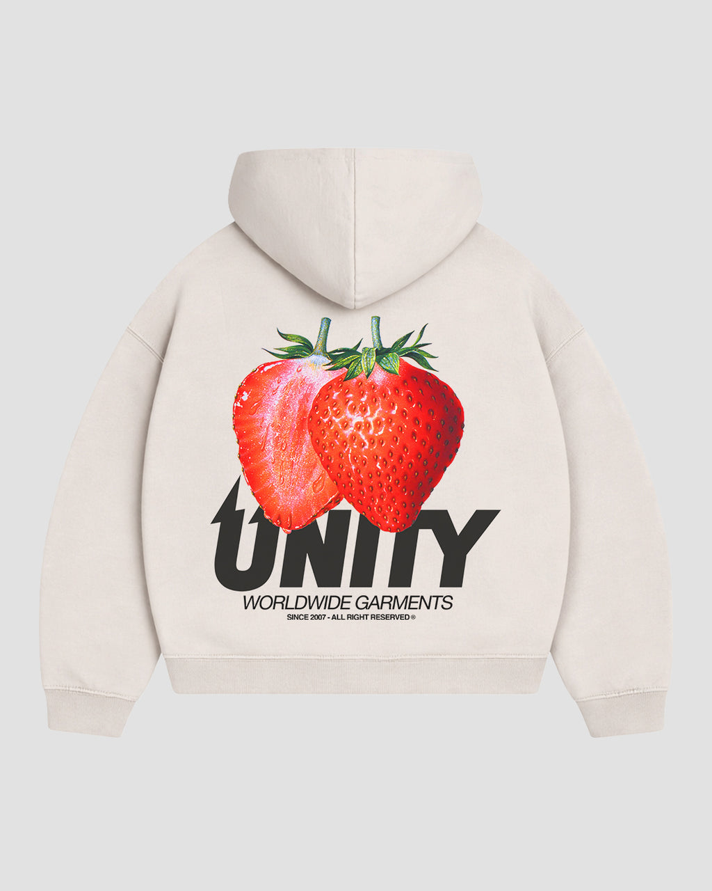 Hoodie Unity Strawberry Off-White