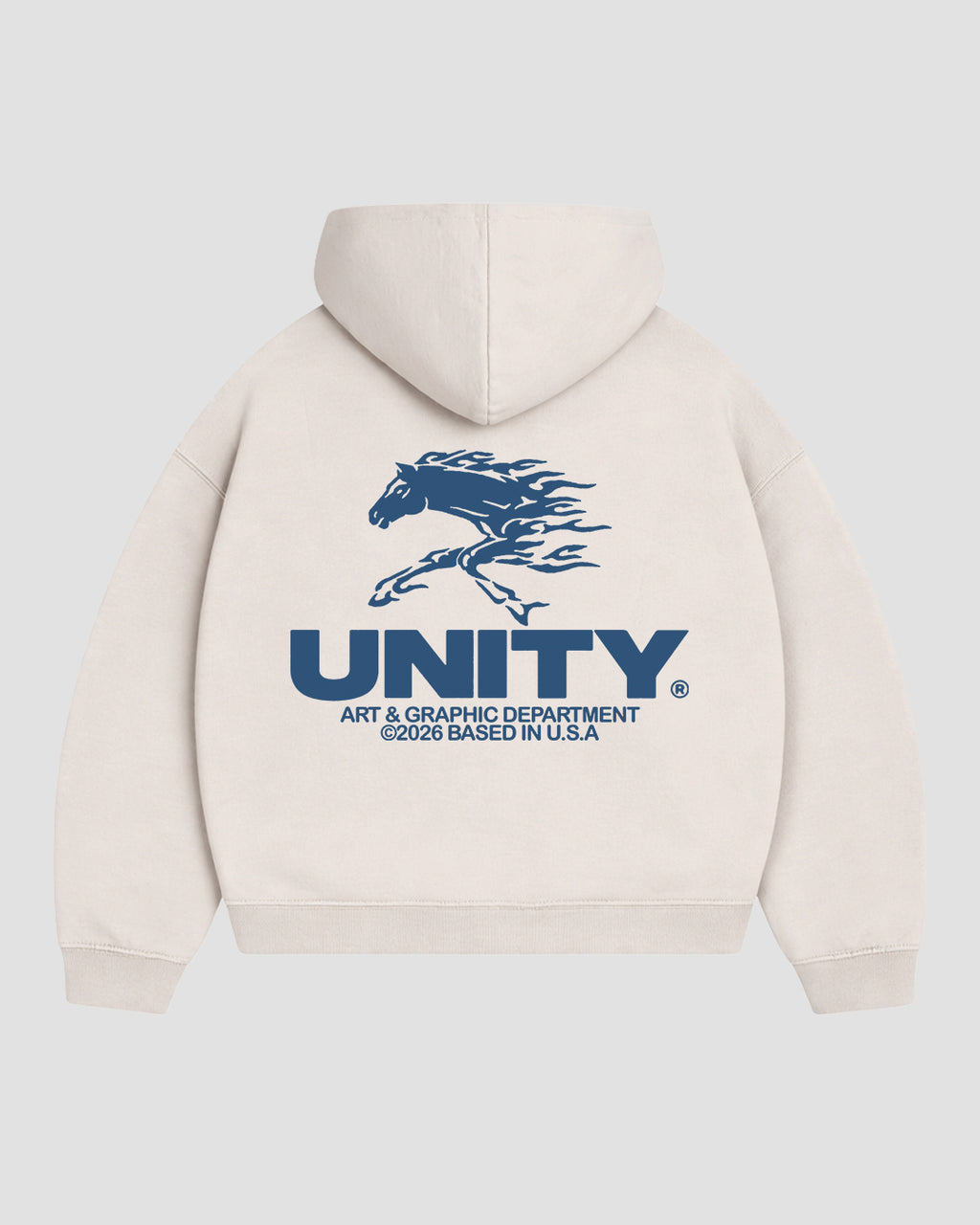 Hoodie Unity Art Dep. Off-White