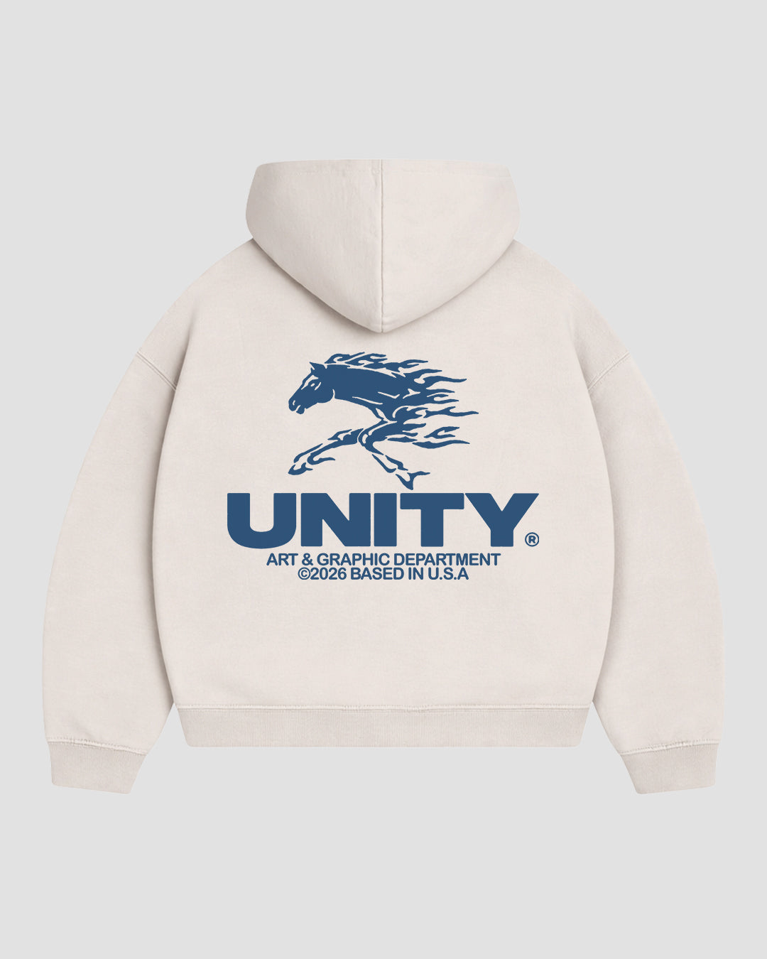 Hoodie Unity Art Dep. Off-White