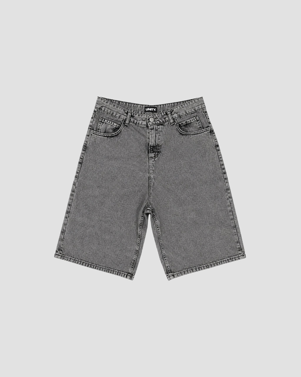 Denim Jorts Stonewashed Grey