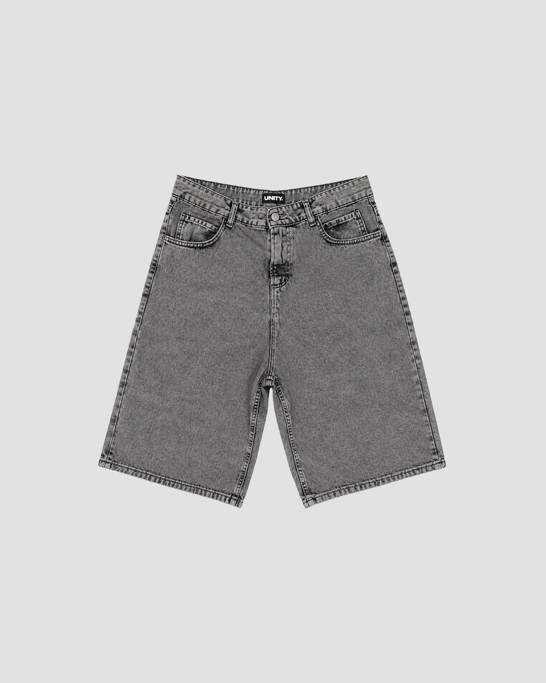 Denim Jorts Stonewashed Grey
