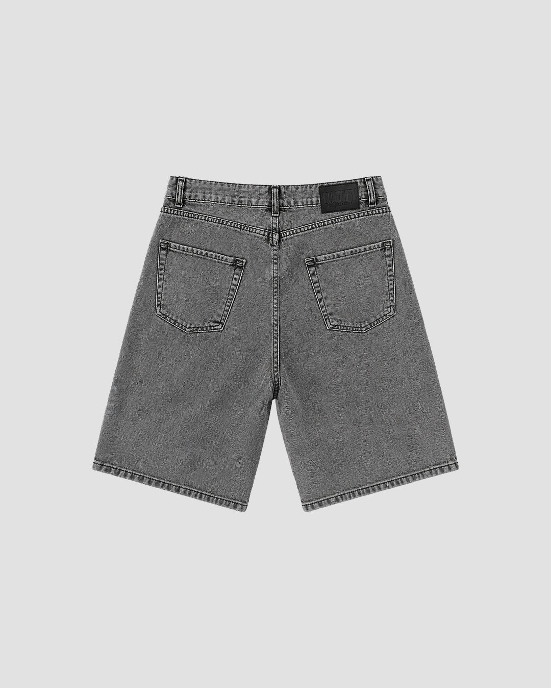 Denim Jorts Stonewashed Grey