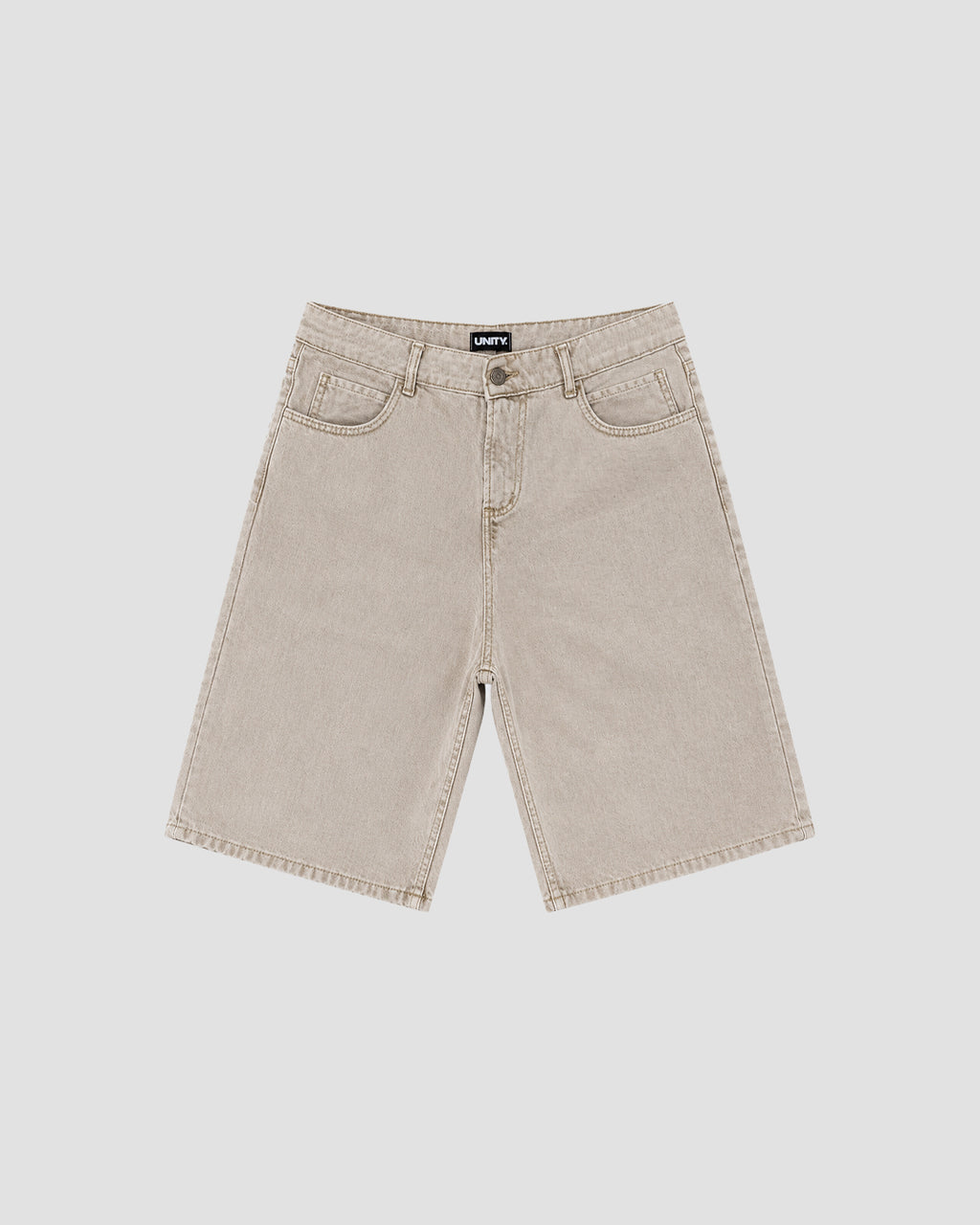 Denim Jorts Stonewashed Sand