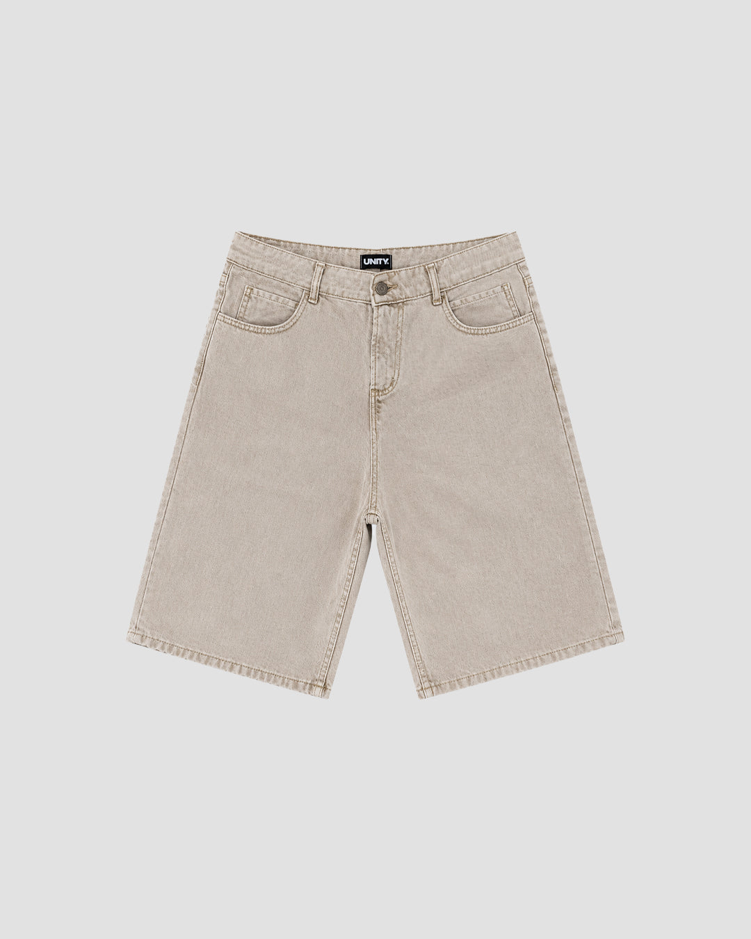 Denim Jorts Stonewashed Sand