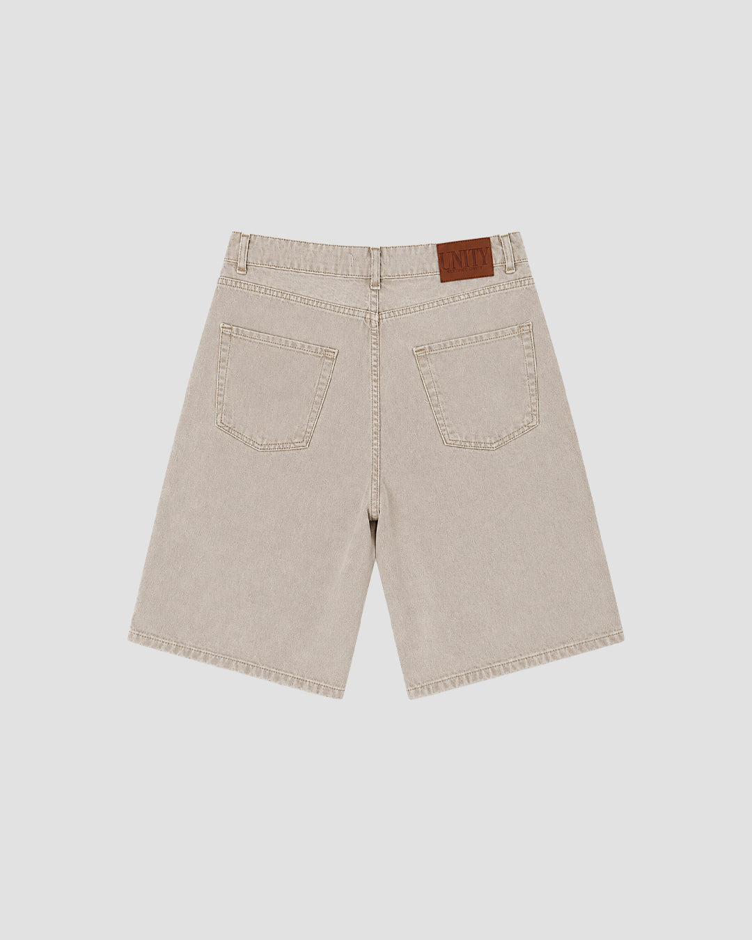 Denim Jorts Stonewashed Sand