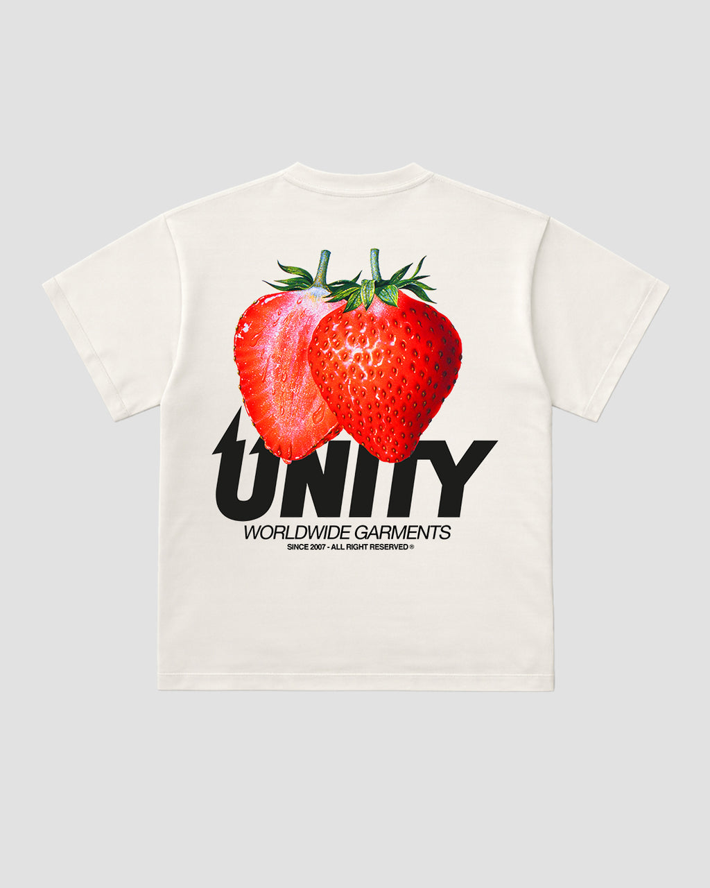 T-Shirt Unity Strawberry Off-White