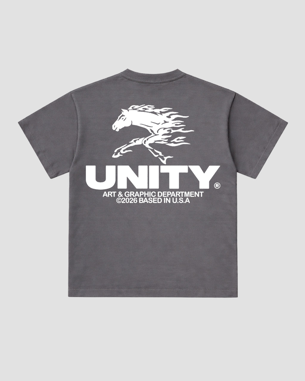 T-Shirt Unity Art Dep. Dark Grey
