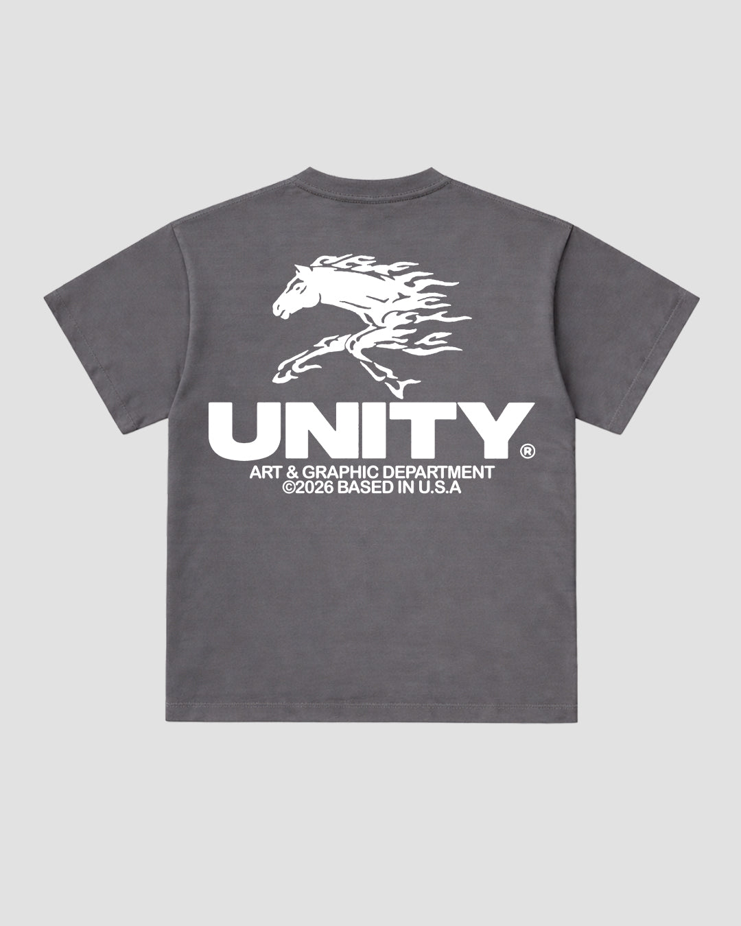 T-Shirt Unity Art Dep. Dark Grey