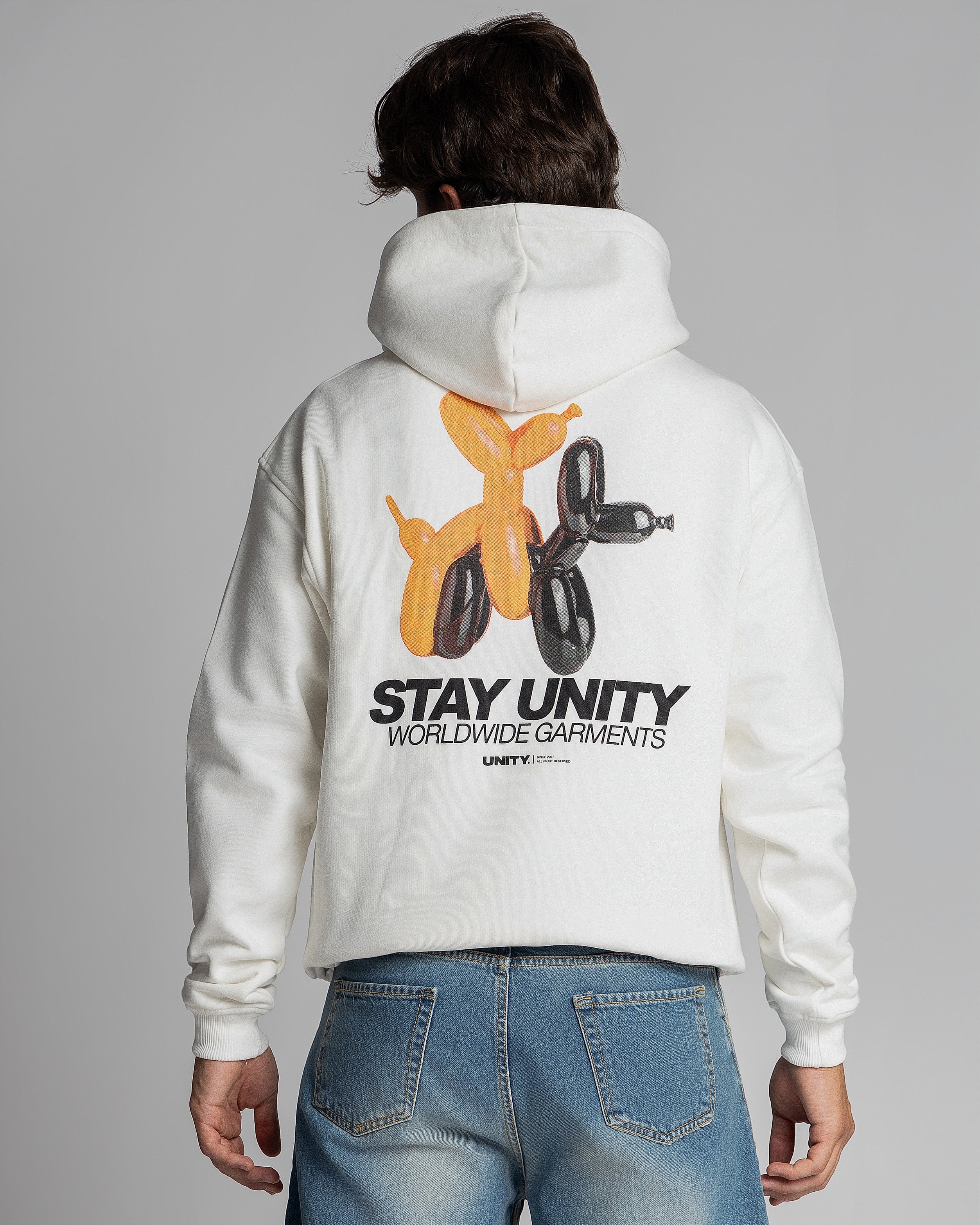 Hoodie Stay Unity Off-White