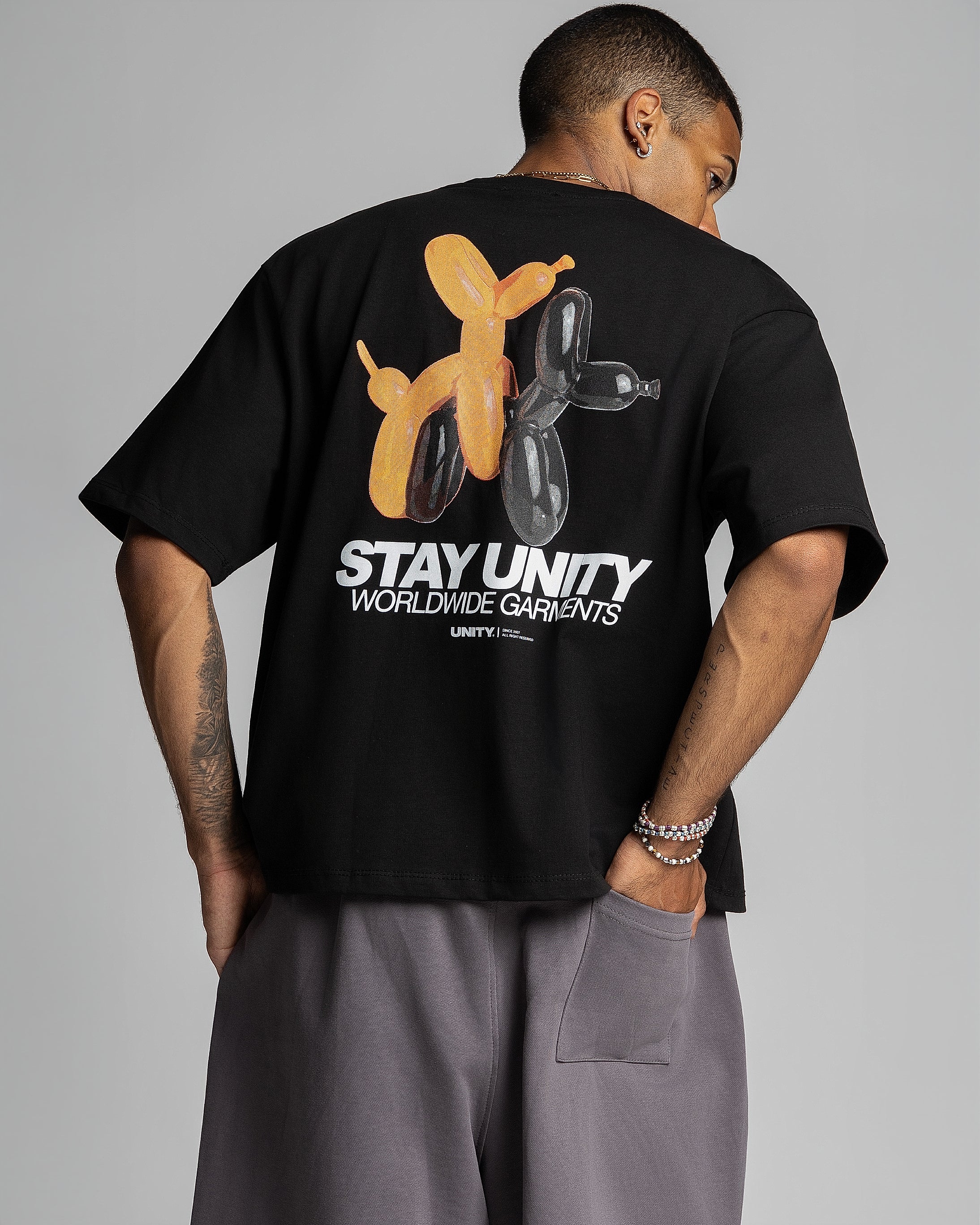 T-Shirt Stay Unity Black