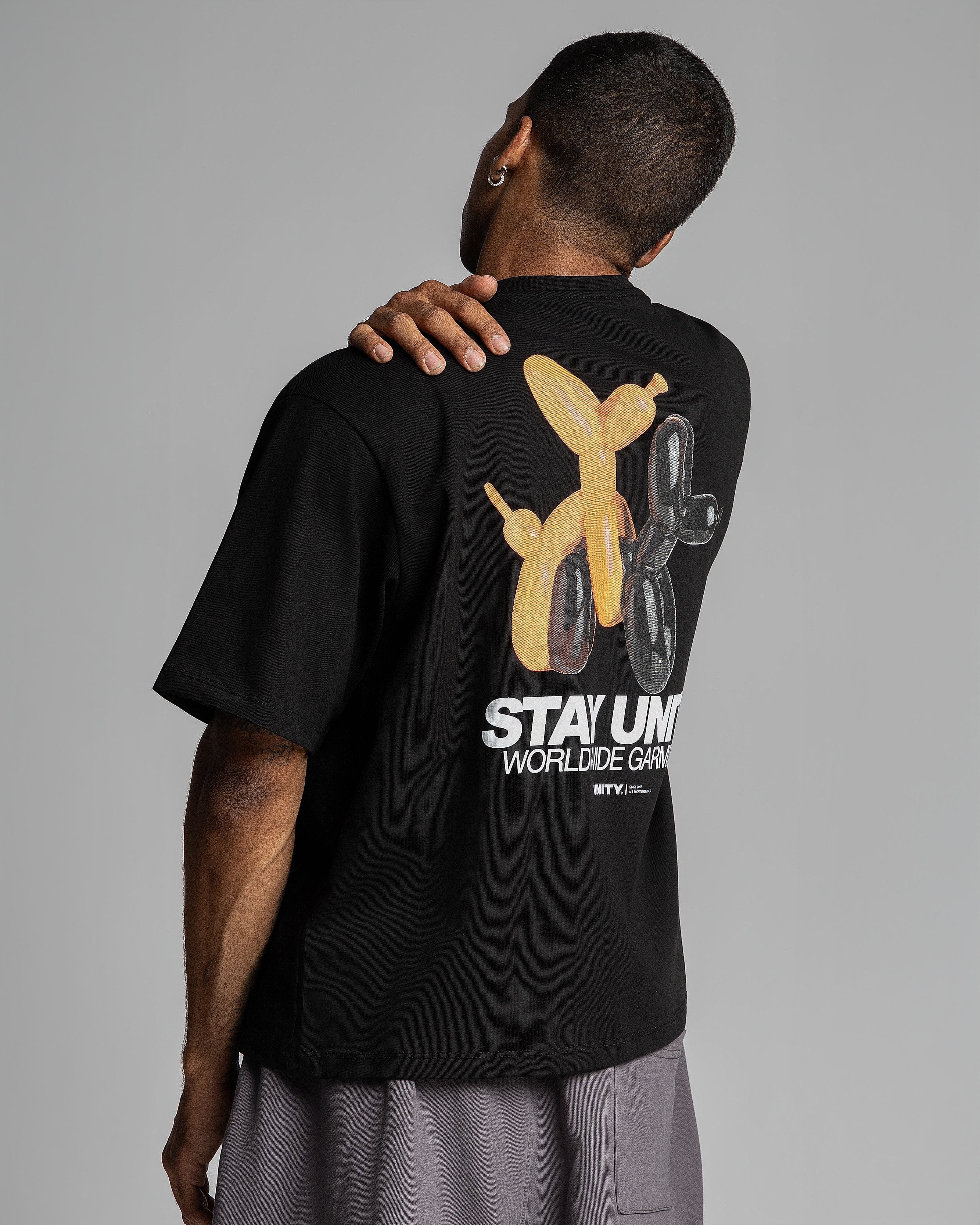 T-Shirt Stay Unity Black
