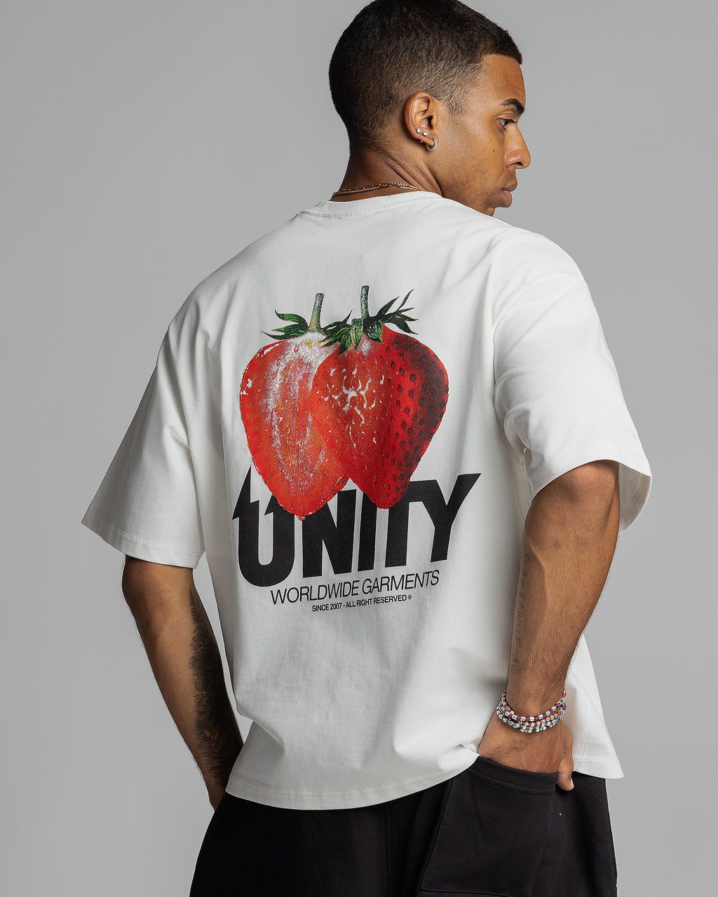 T-Shirt Unity Strawberry Off-White