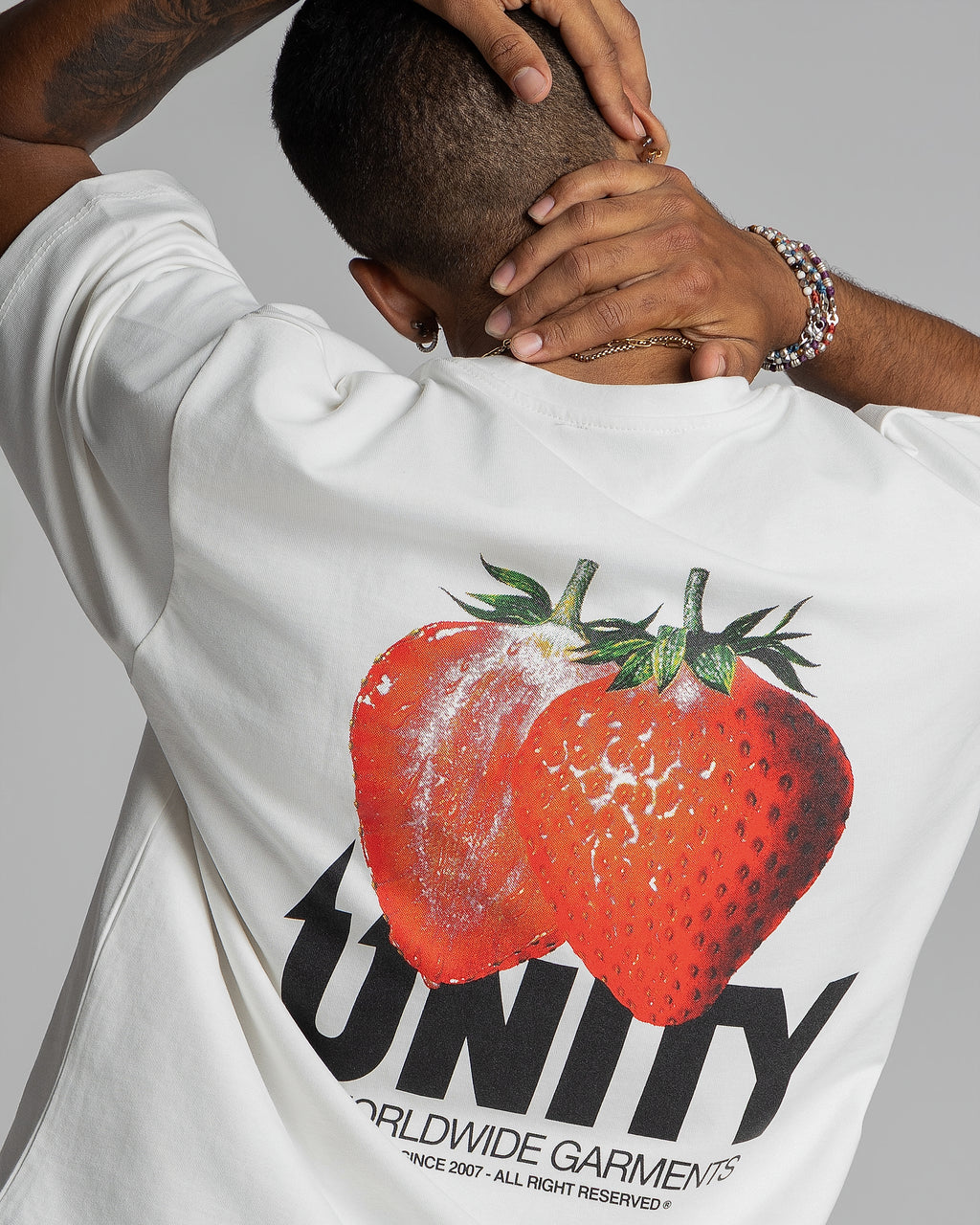 T-Shirt Unity Strawberry Off-White