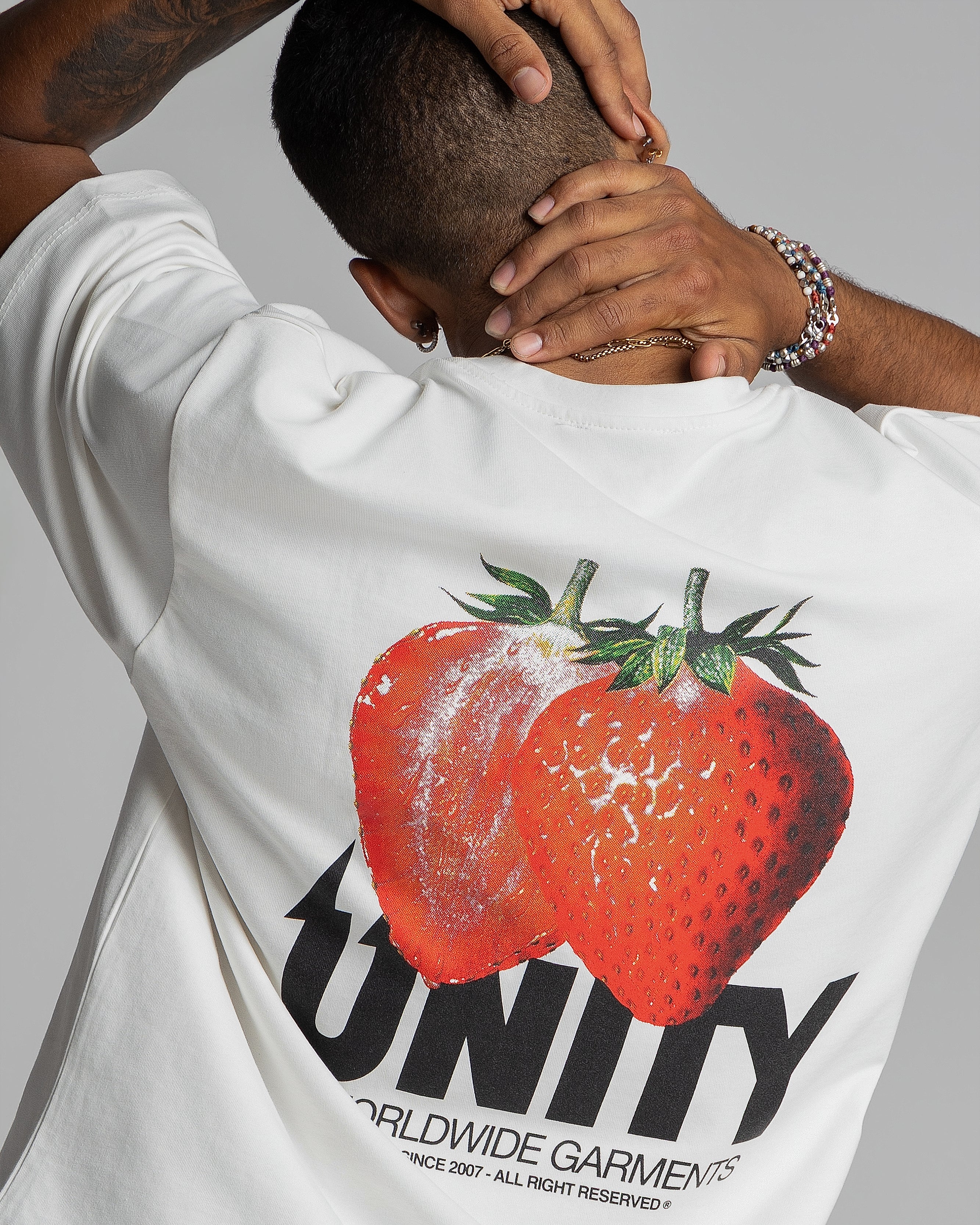 T-Shirt Unity Strawberry Off-White