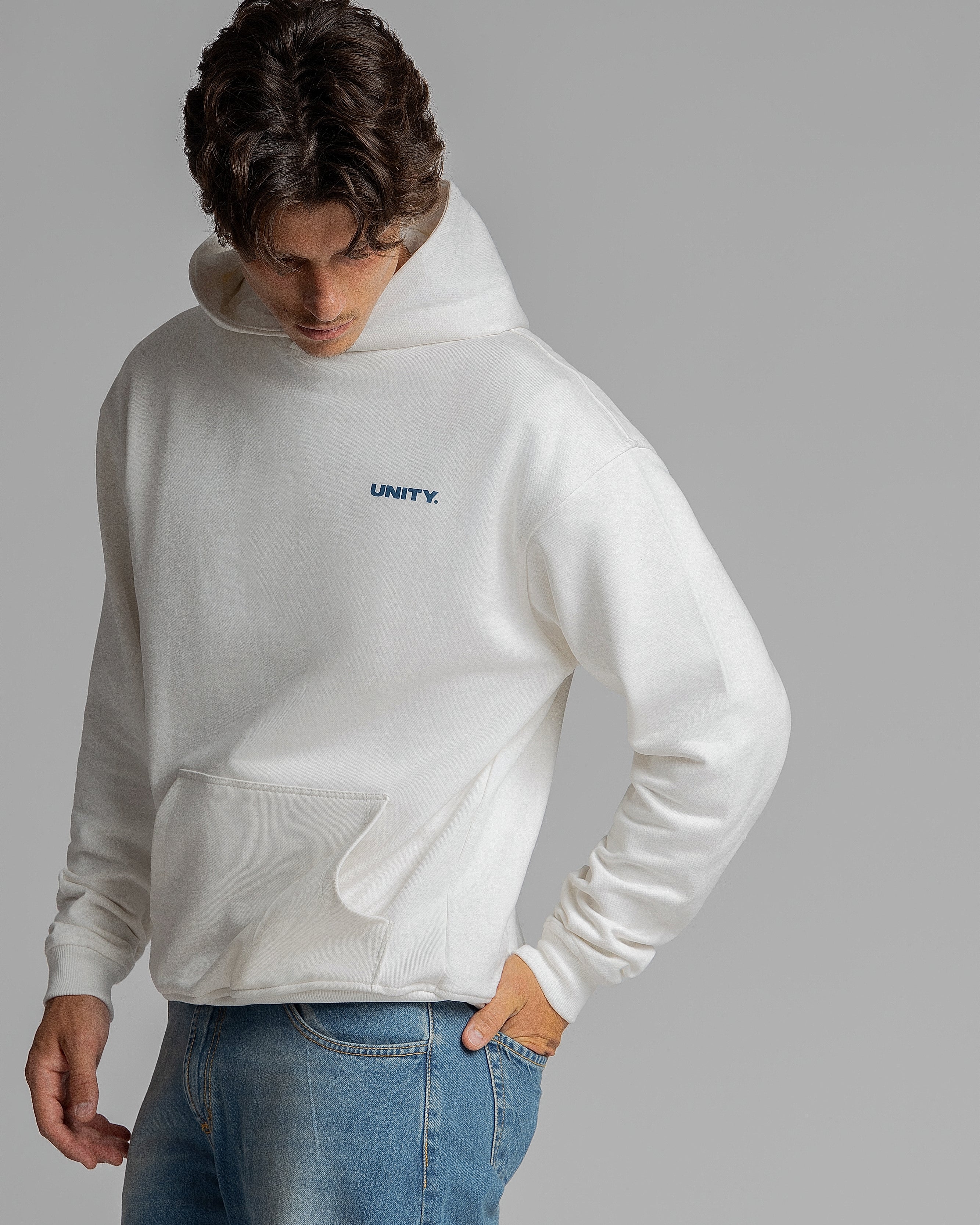 Hoodie Unity Art Dep. Off-White