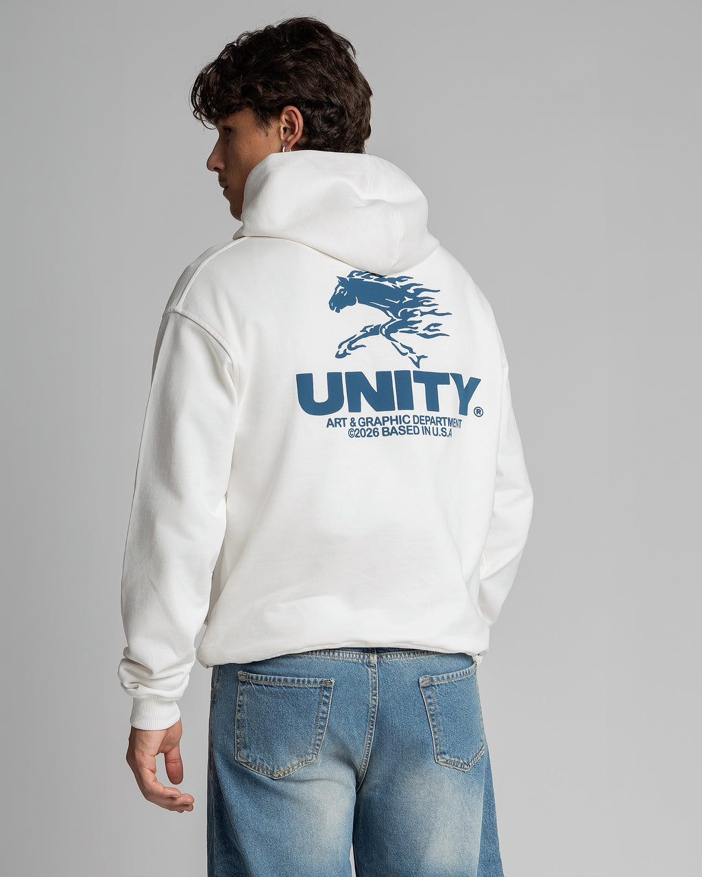 Hoodie Unity Art Dep. Off-White
