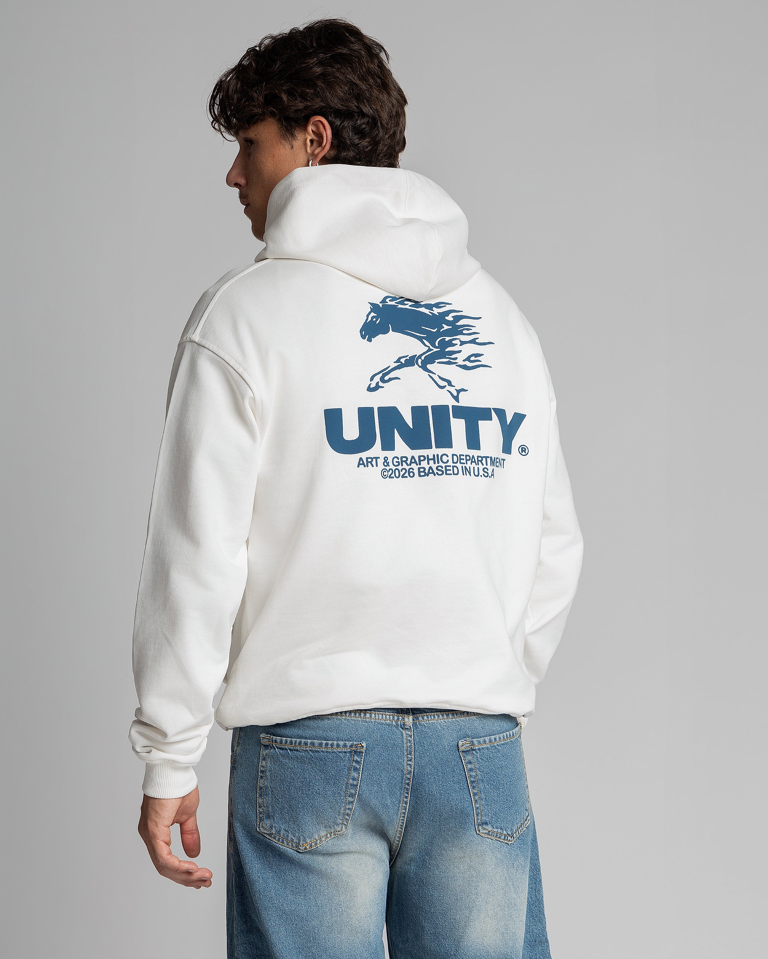 Hoodie Unity Art Dep. Off-White
