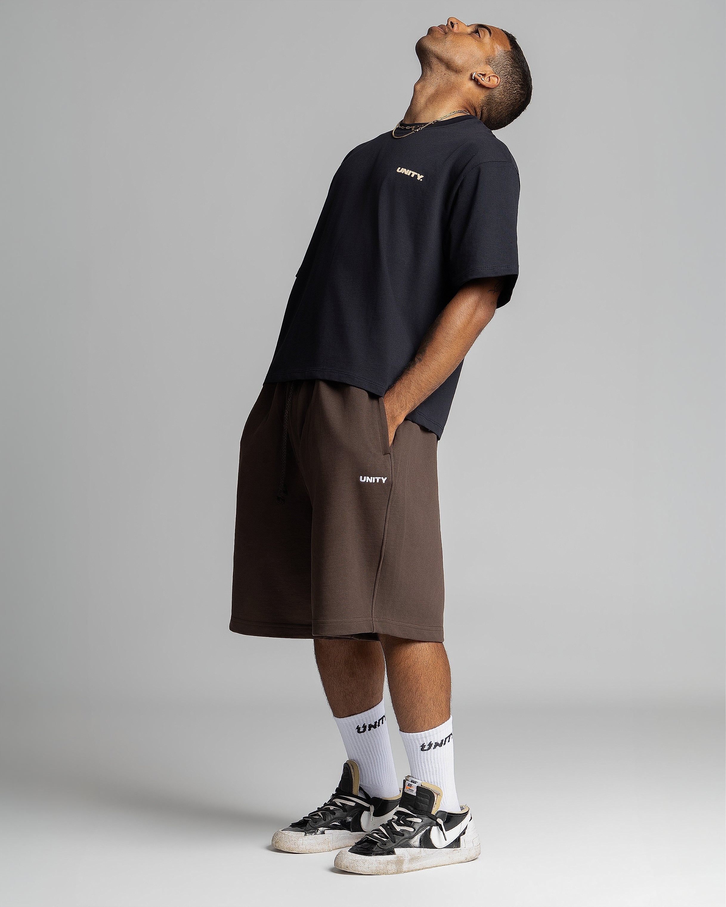 Sweat Jorts Unity Dark Chocolate
