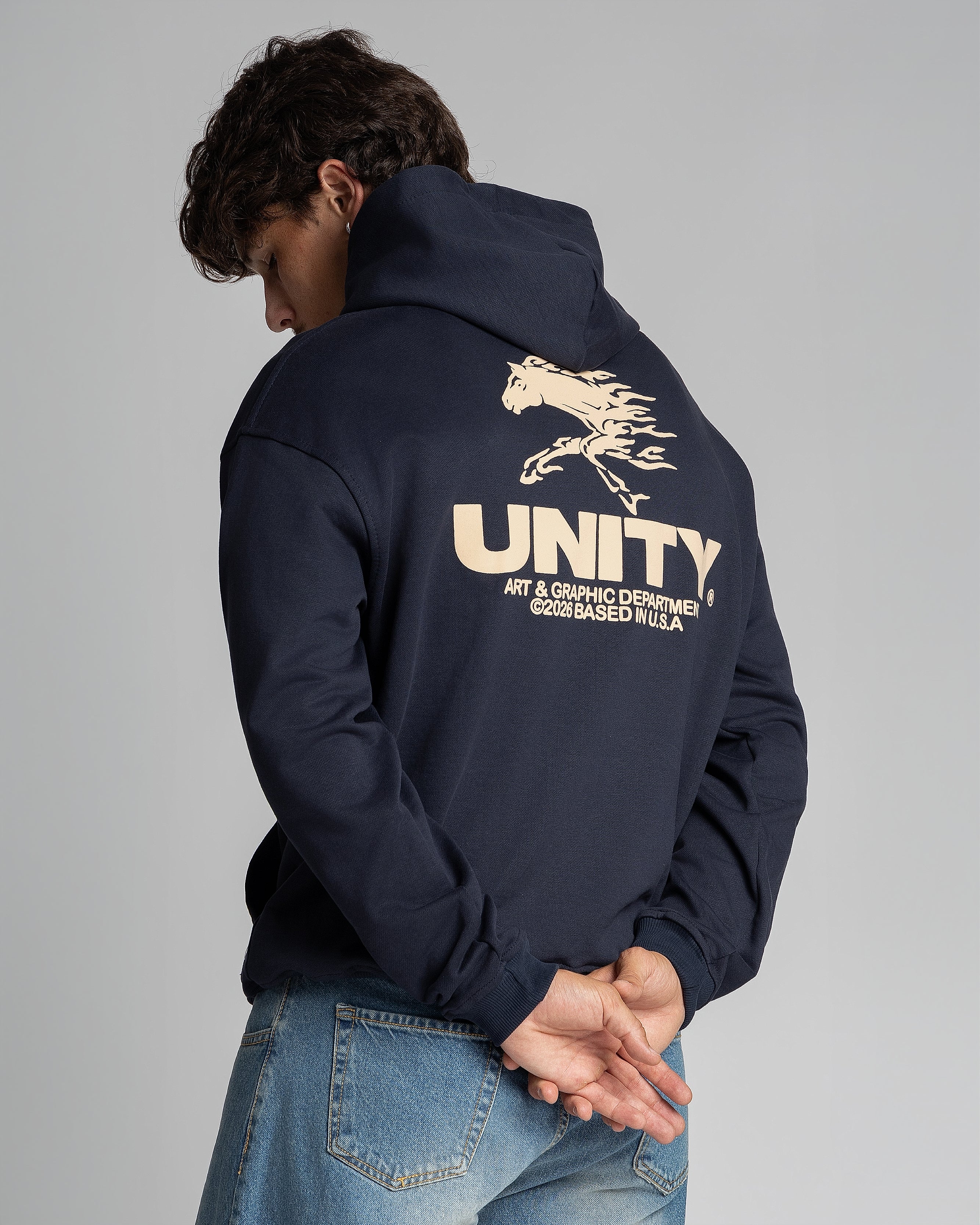 Hoodie Unity Art Dep. Navy