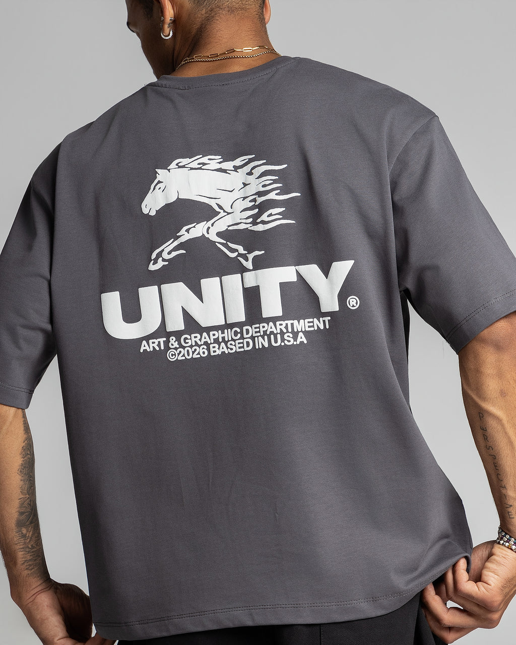 T-Shirt Unity Art Dep. Dark Grey