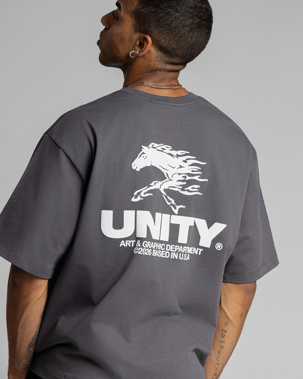 T-Shirt Unity Art Dep. Dark Grey