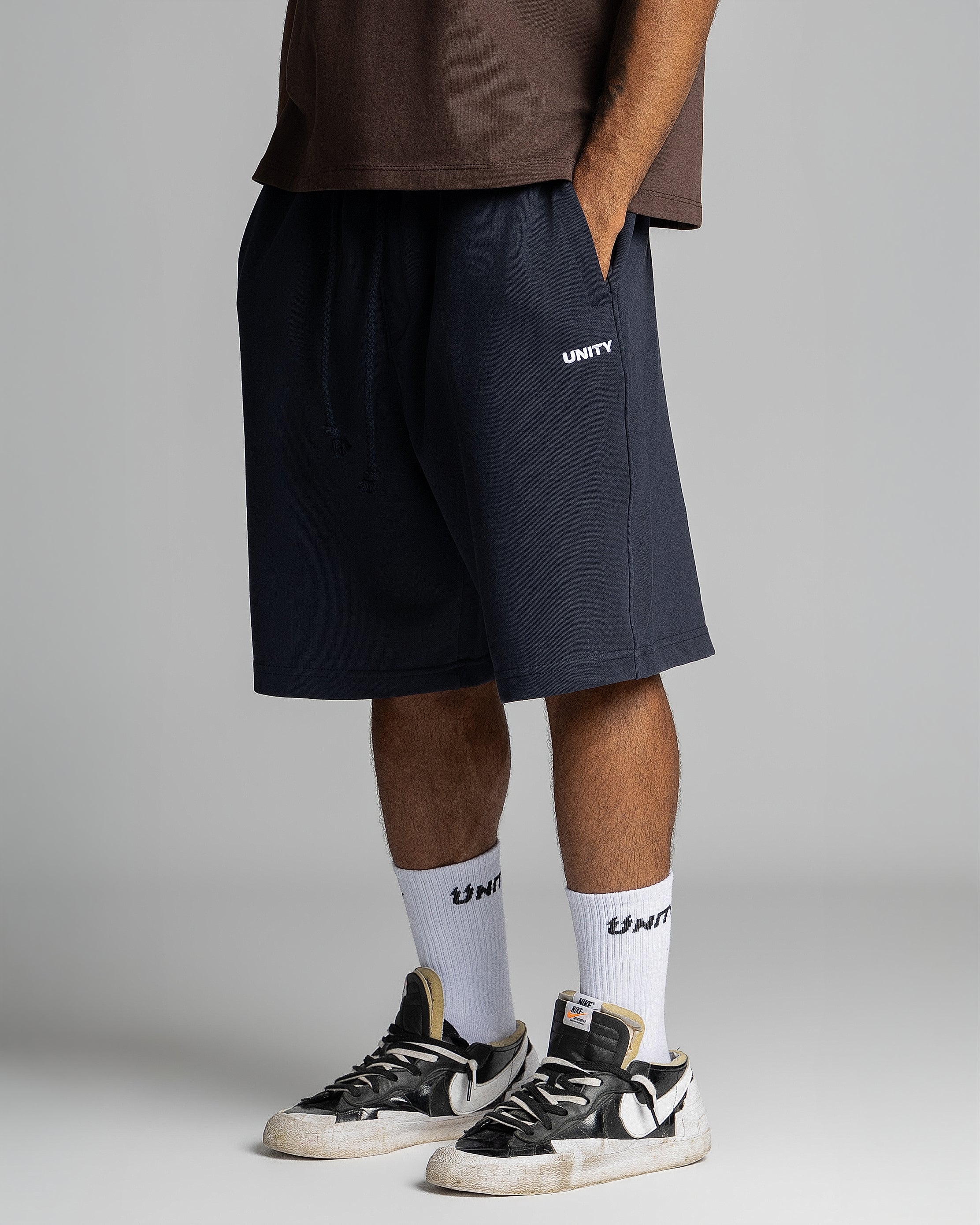 Sweat Jorts Unity Navy