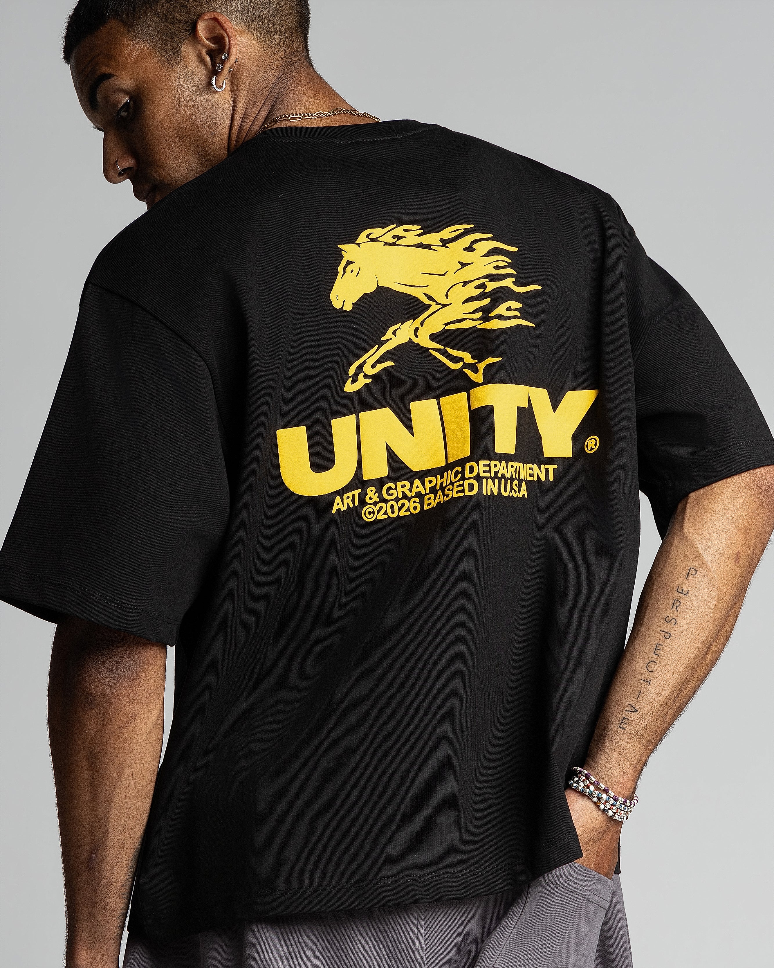 T-Shirt Unity Art Dep. Black