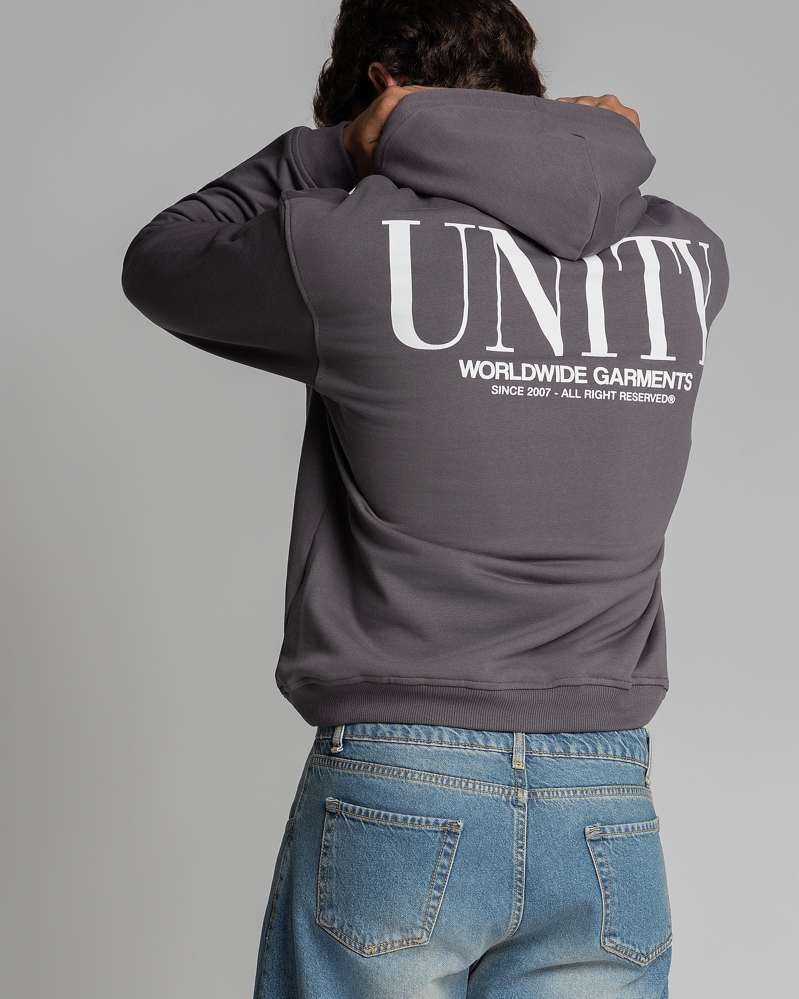 Hoodie Unity Art Dep. Dark grey