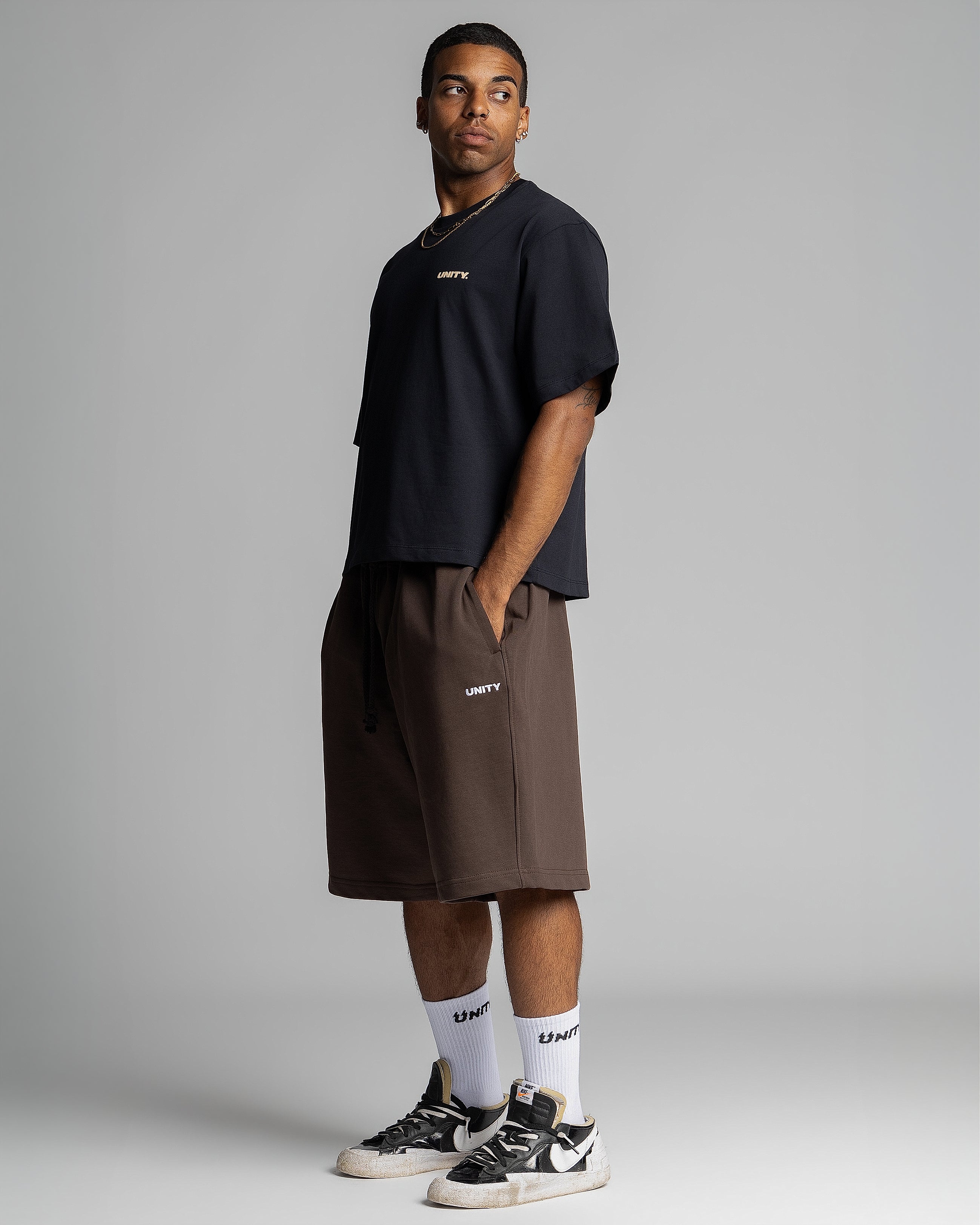 Sweat Jorts Unity Dark Chocolate