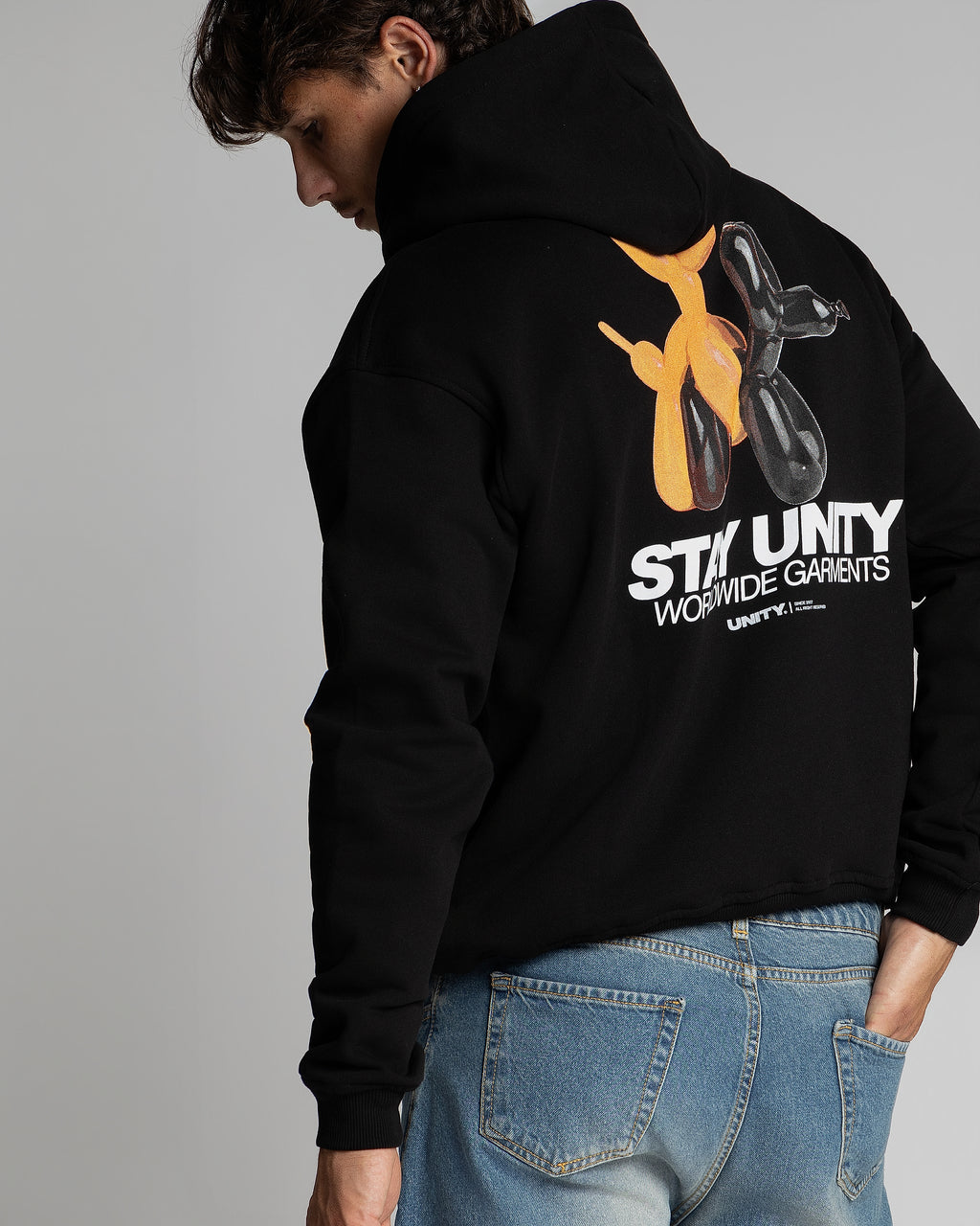 Hoodie Stay Unity Black