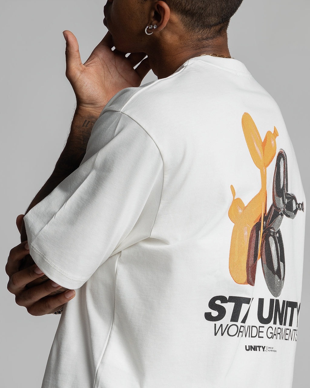 T-Shirt Stay Unity Off-White