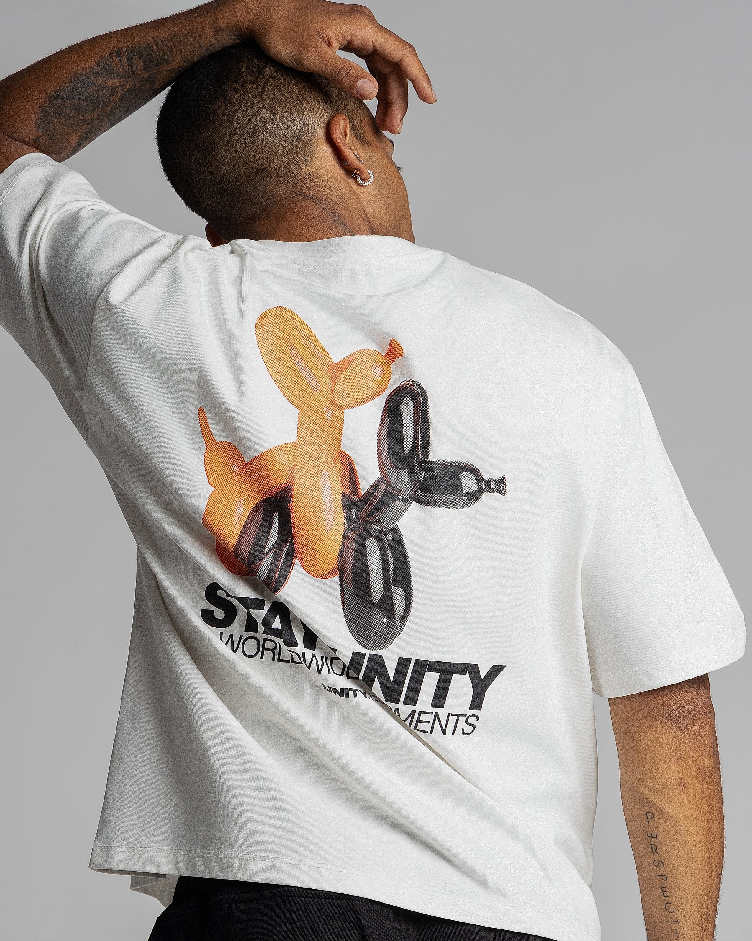 T-Shirt Stay Unity Off-White