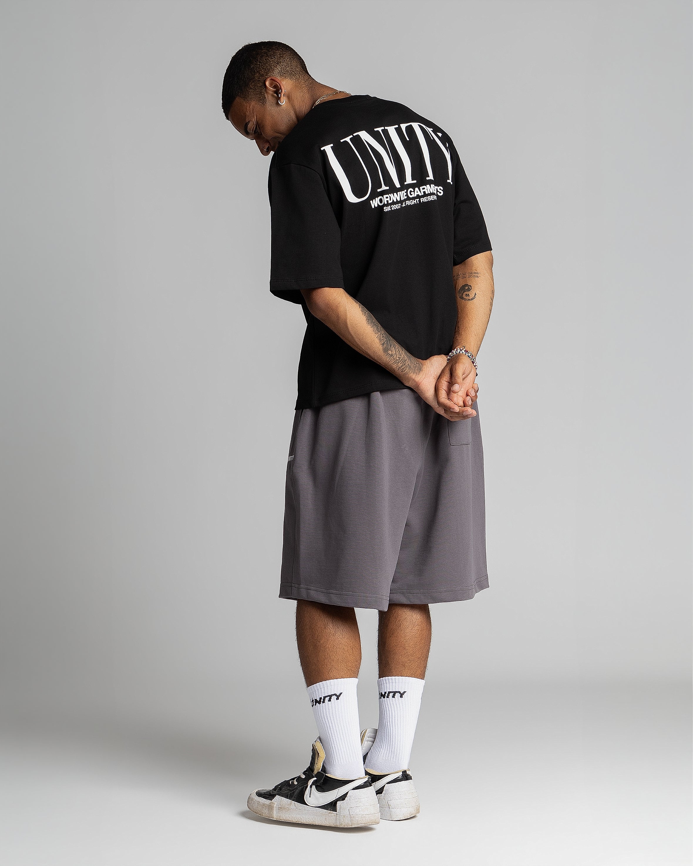 Sweat Jorts Unity Dark Grey