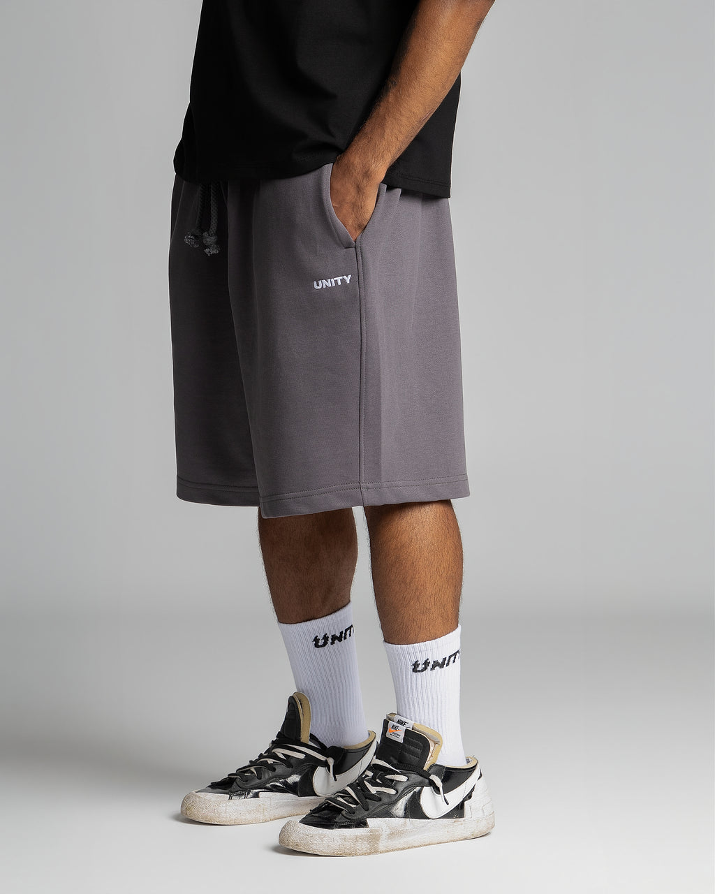 Sweat Jorts Unity Dark Grey